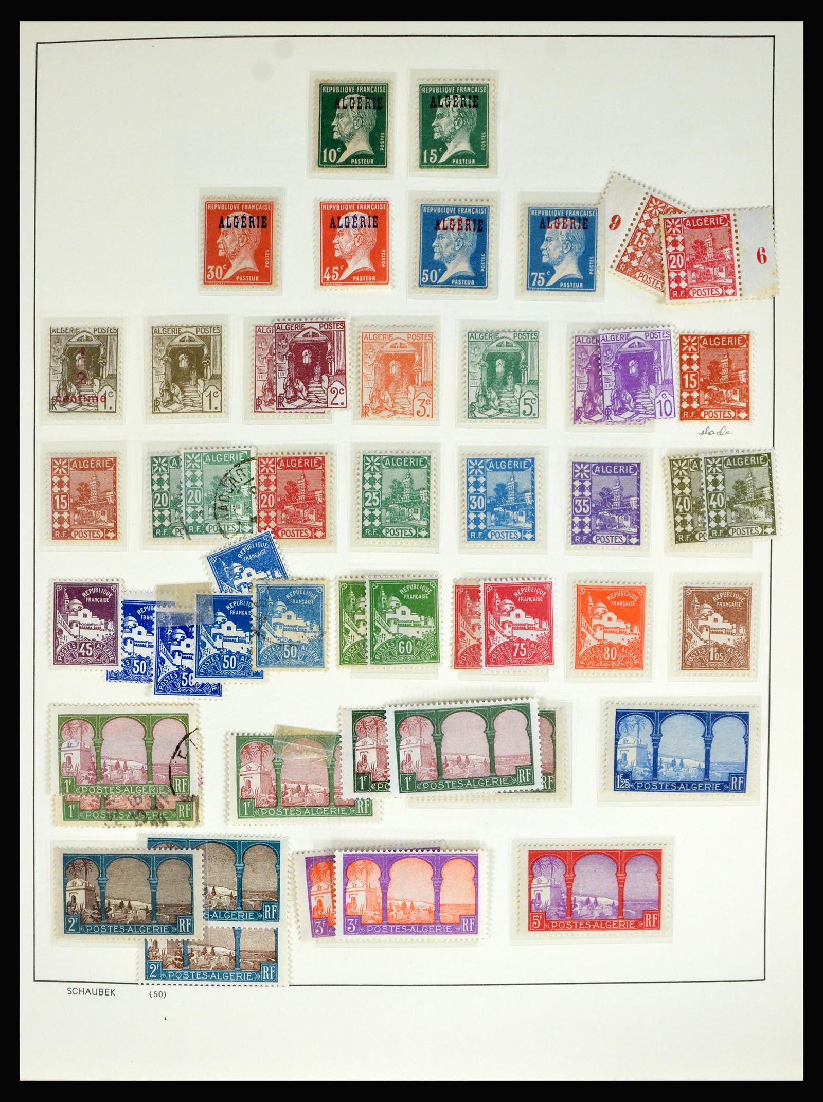 40376 0004 - Postzegel verzameling 40376 Algerije 1880-2012.