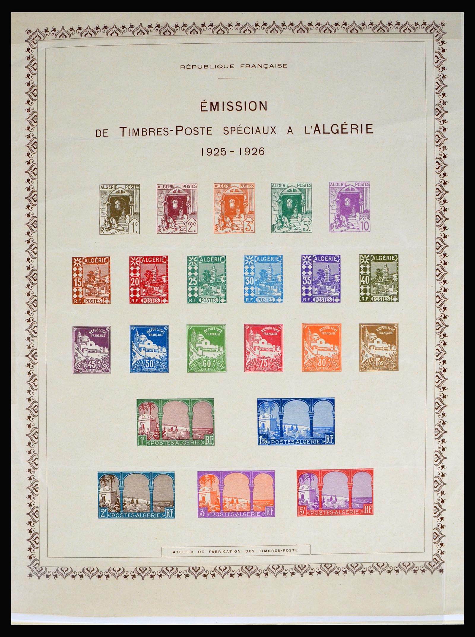 40376 0006 - Postzegel verzameling 40376 Algerije 1880-2012.