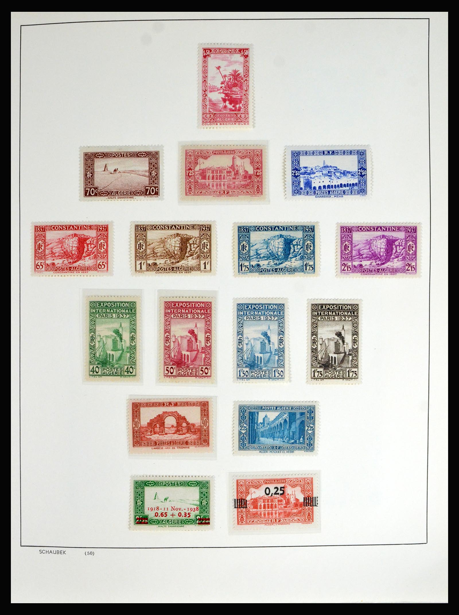 40376 0011 - Postzegel verzameling 40376 Algerije 1880-2012.