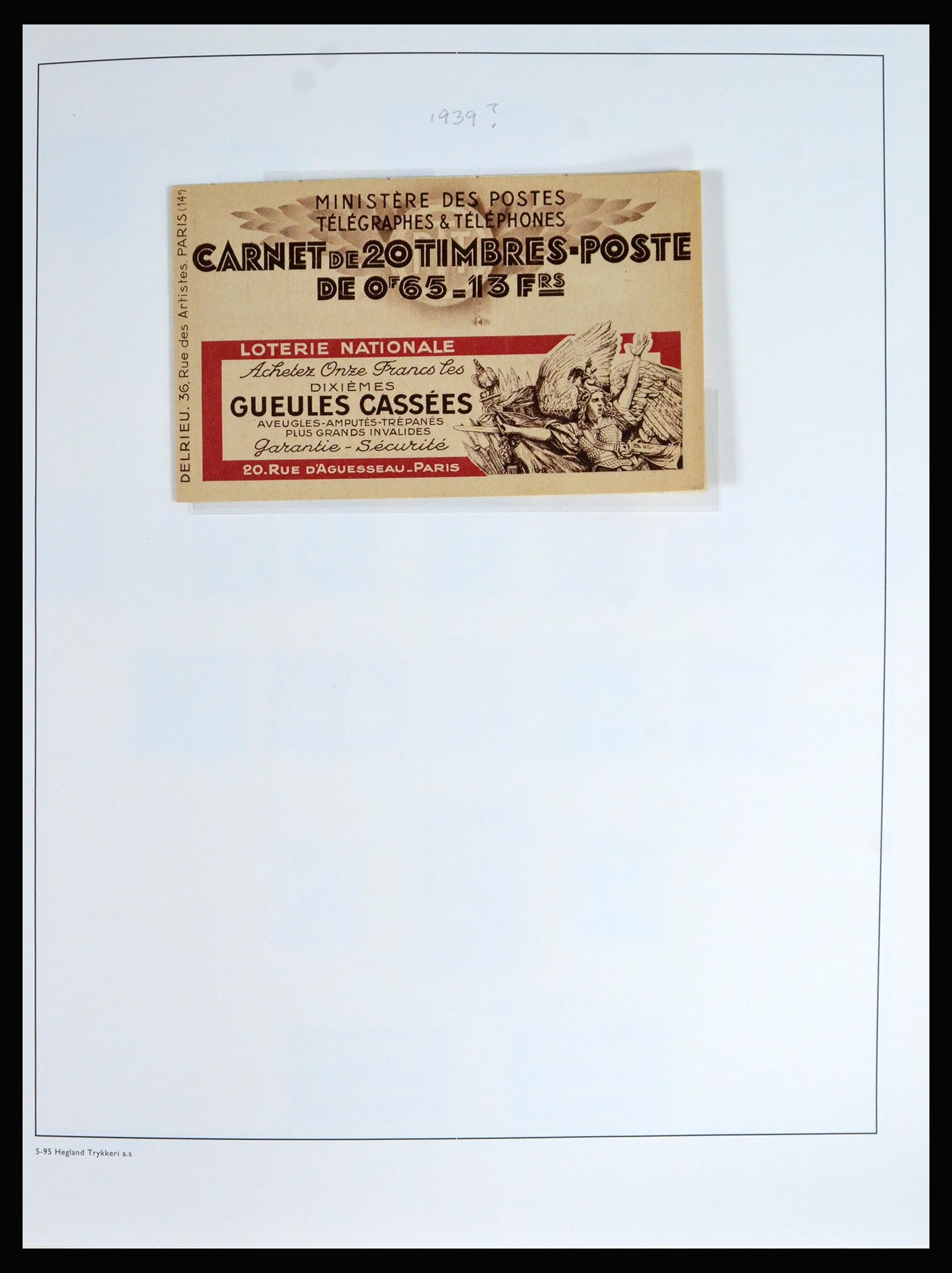 40376 0014 - Postzegel verzameling 40376 Algerije 1880-2012.