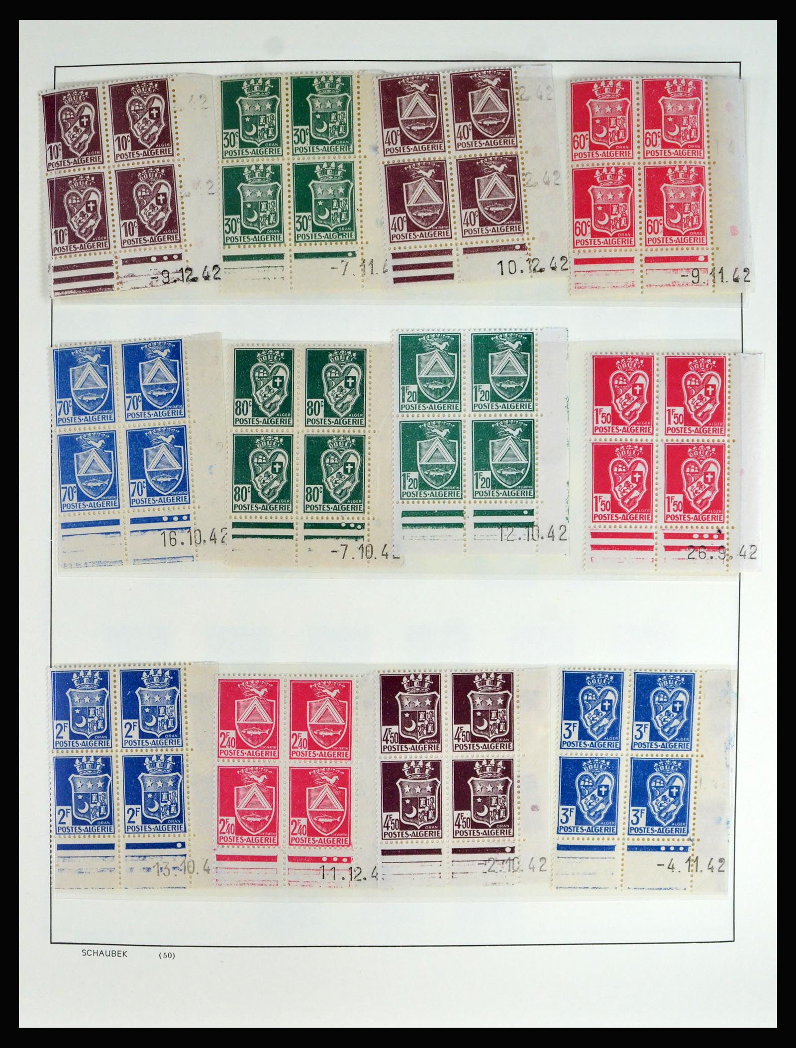 40376 0019 - Postzegel verzameling 40376 Algerije 1880-2012.