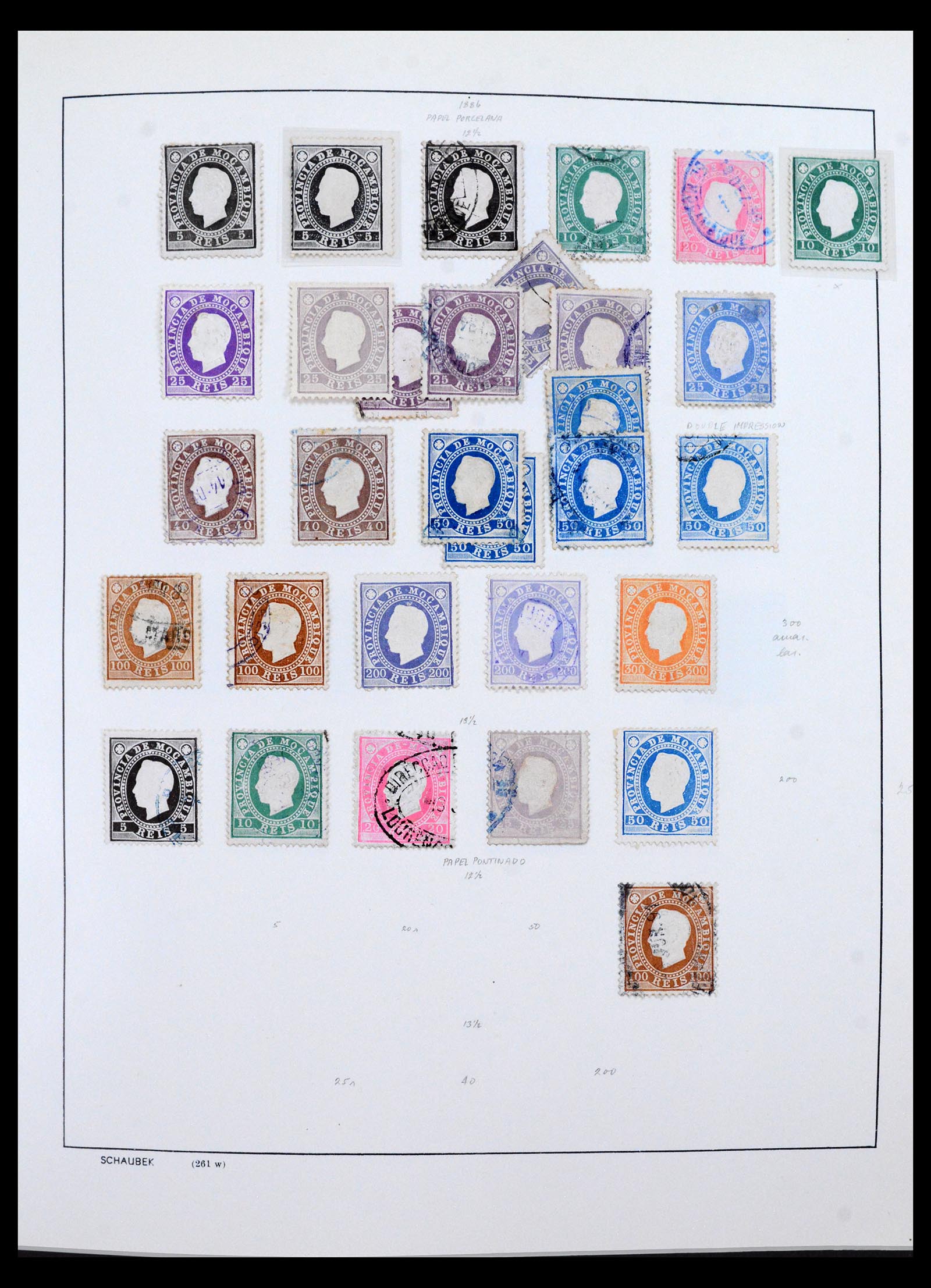 40379 0003 - Postzegel verzameling 40379 Mozambique 1876-1999.