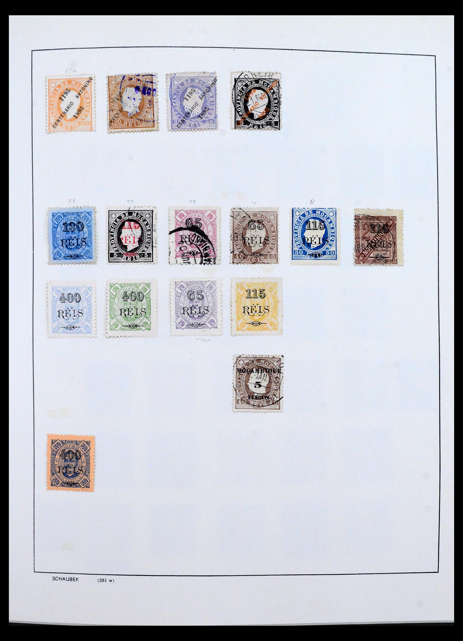 40379 0005 - Postzegel verzameling 40379 Mozambique 1876-1999.