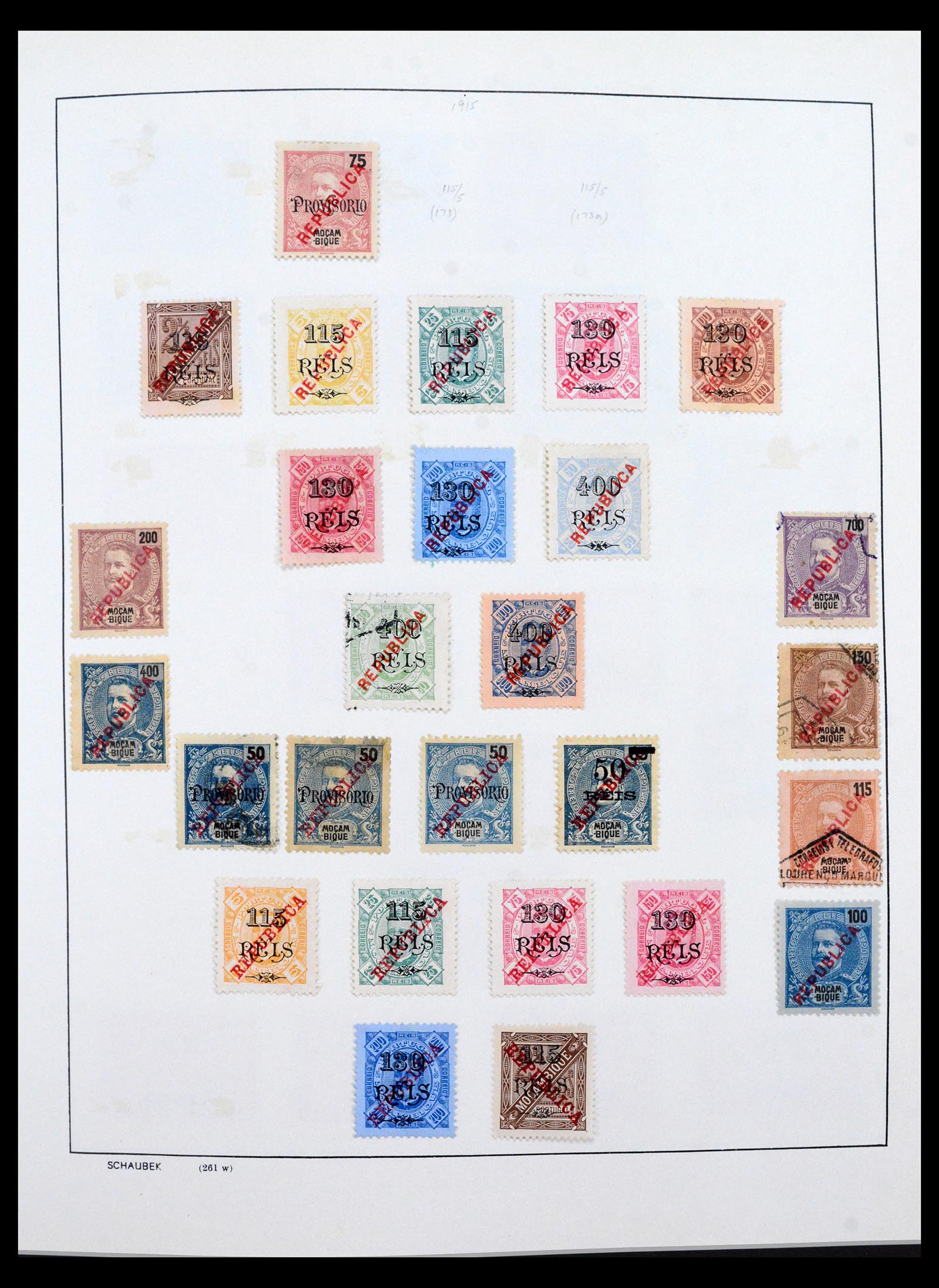 40379 0013 - Postzegel verzameling 40379 Mozambique 1876-1999.
