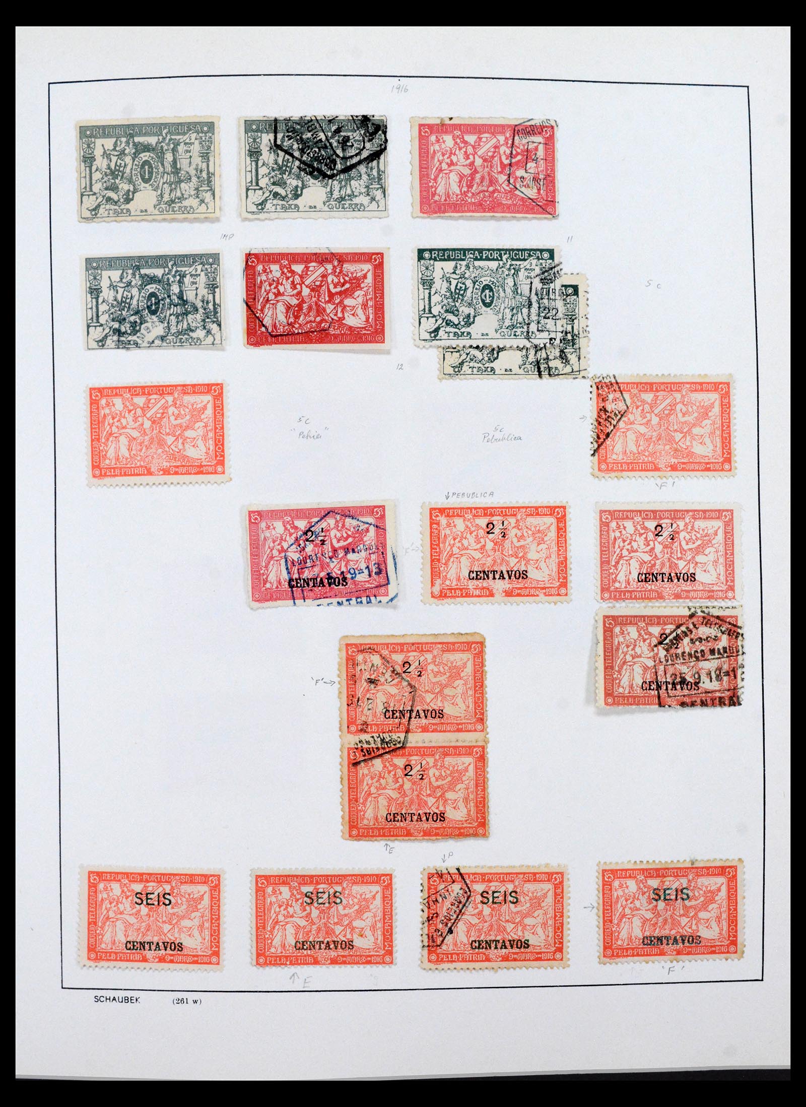 40379 0014 - Postzegel verzameling 40379 Mozambique 1876-1999.