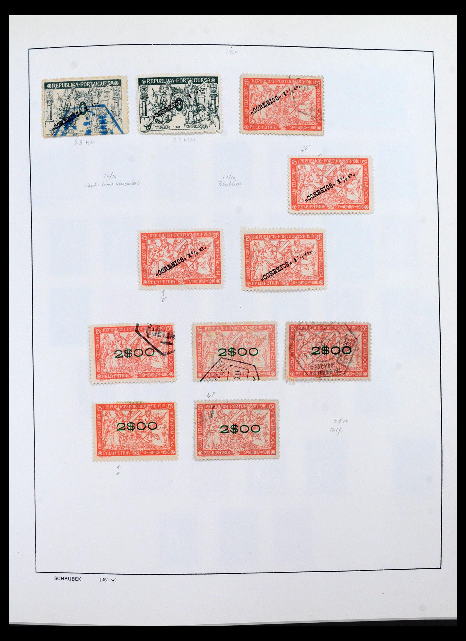 40379 0015 - Postzegel verzameling 40379 Mozambique 1876-1999.
