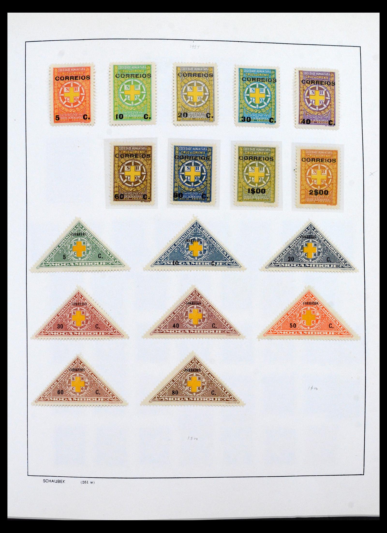 40379 0019 - Postzegel verzameling 40379 Mozambique 1876-1999.