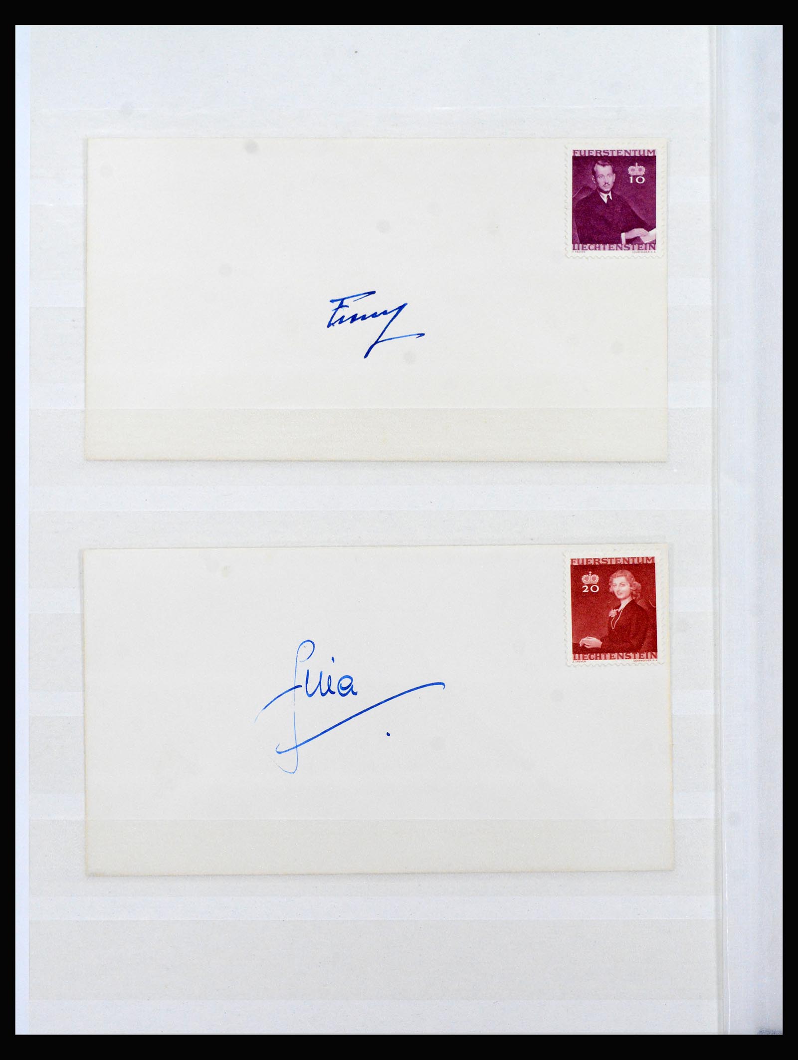 40380 0018 - Postzegel verzameling 40380 Liechtenstein 1912-1974.