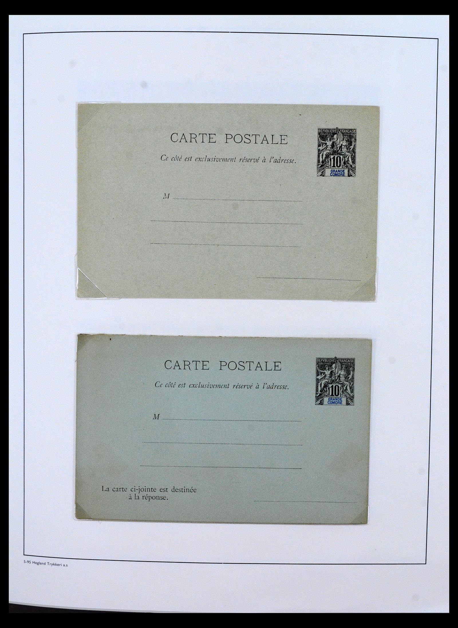 40381 0003 - Postzegel verzameling 40381 Comoren 1898-2003.