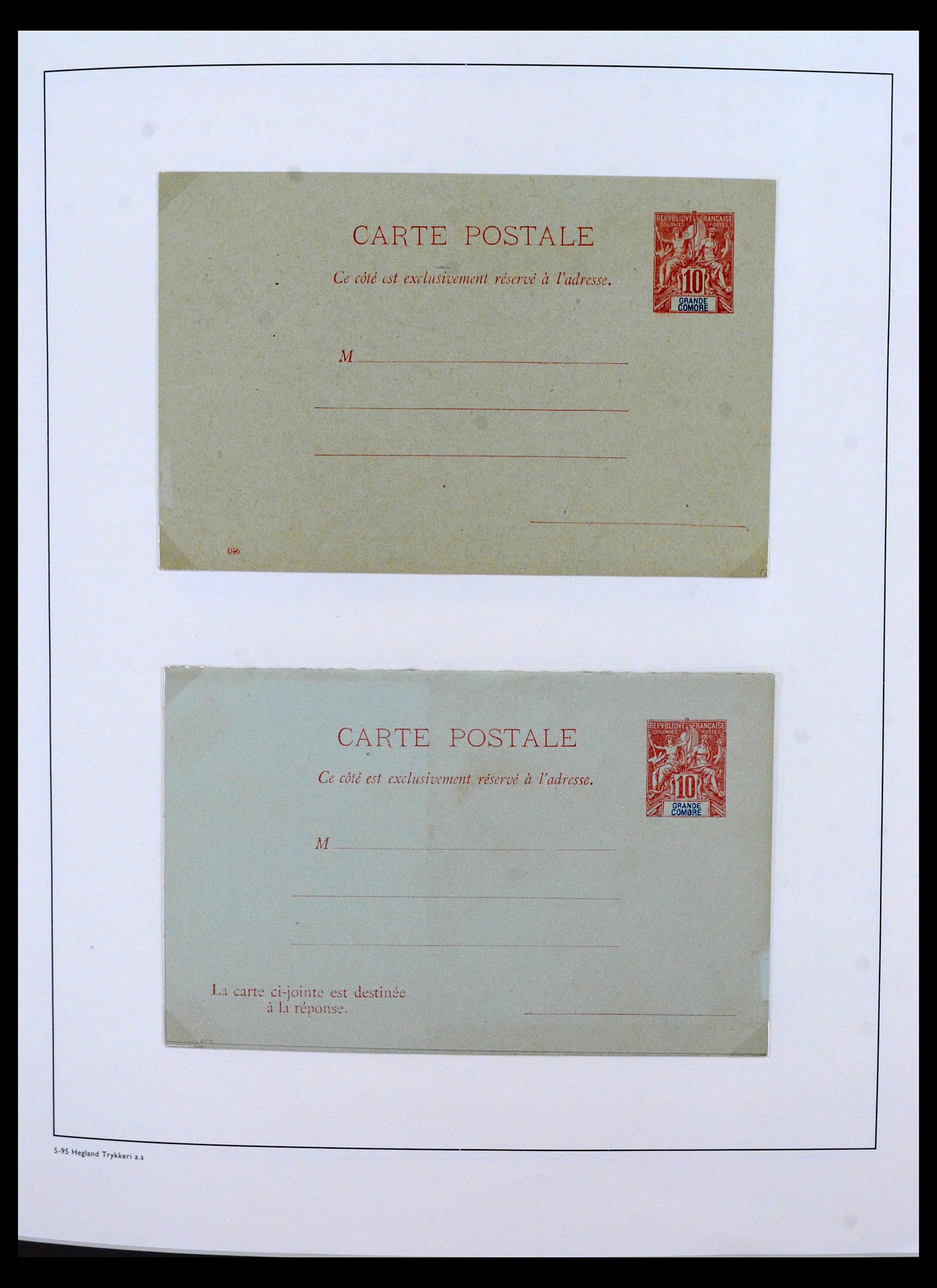 40381 0004 - Postzegel verzameling 40381 Comoren 1898-2003.