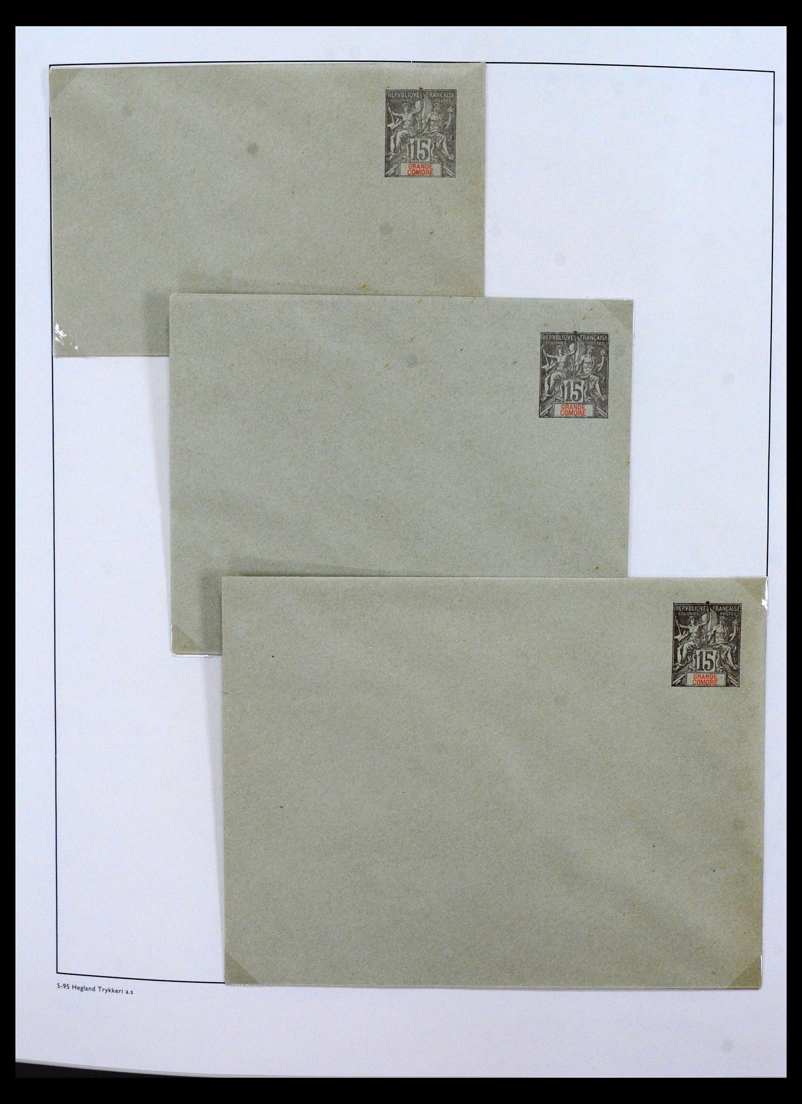 40381 0009 - Postzegel verzameling 40381 Comoren 1898-2003.