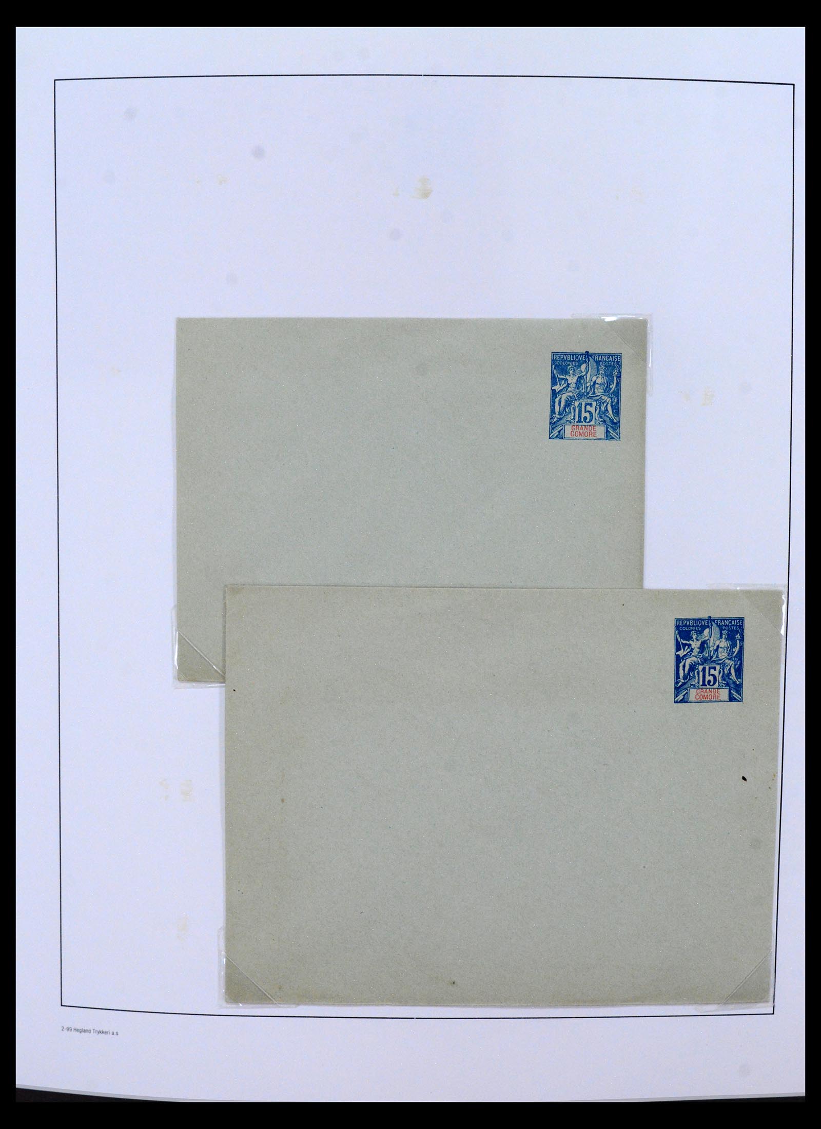 40381 0010 - Postzegel verzameling 40381 Comoren 1898-2003.