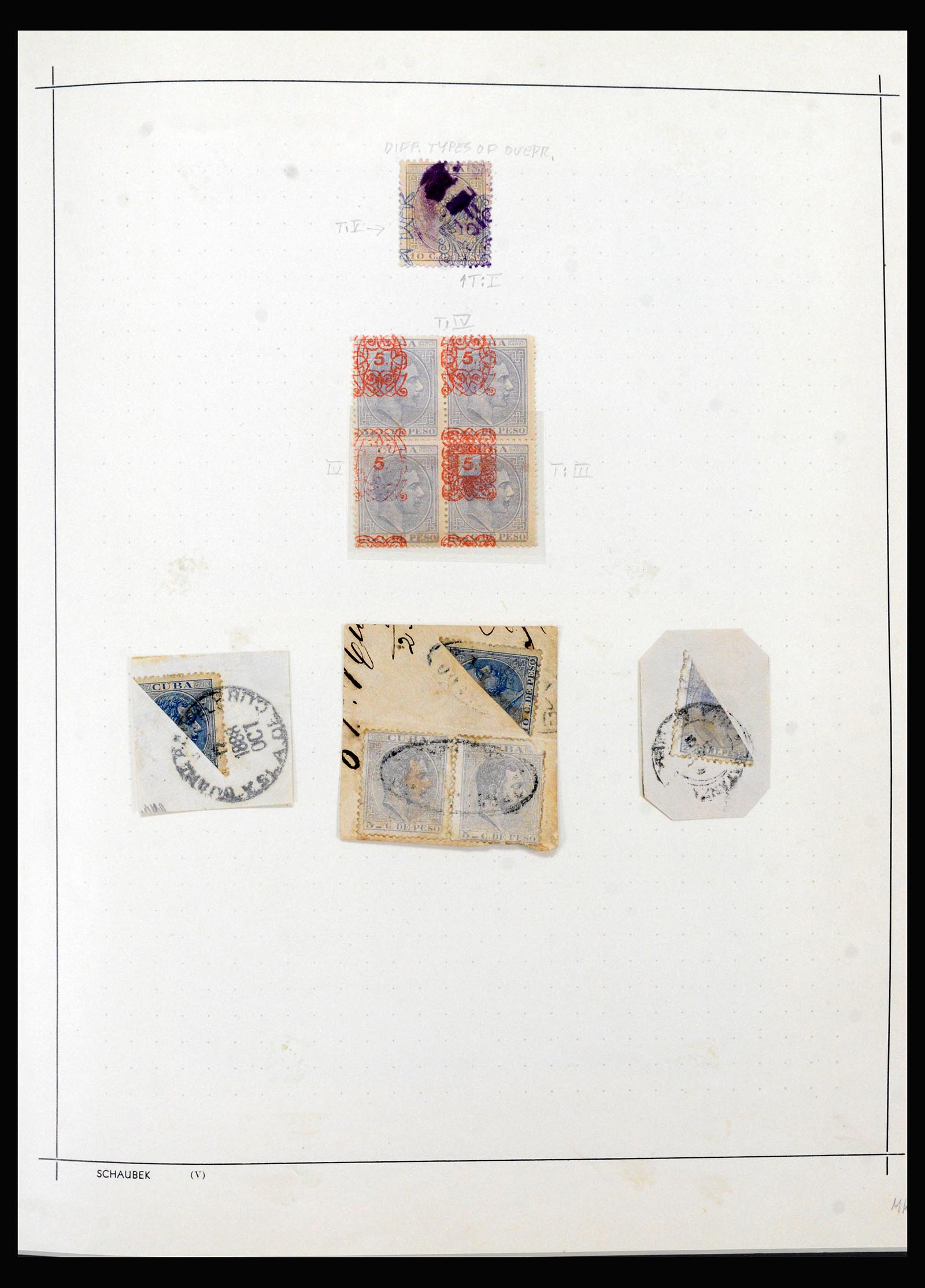 40382 0003 - Postzegel verzameling 40382 Cuba 1873-1960.