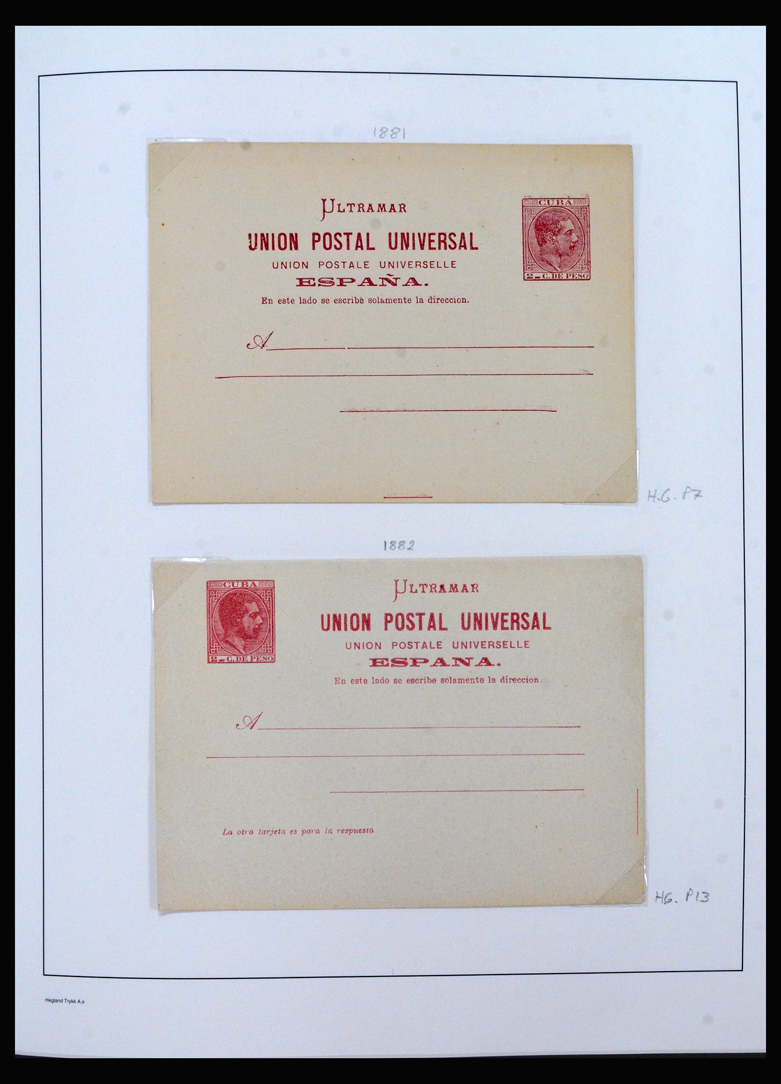 40382 0004 - Postzegel verzameling 40382 Cuba 1873-1960.