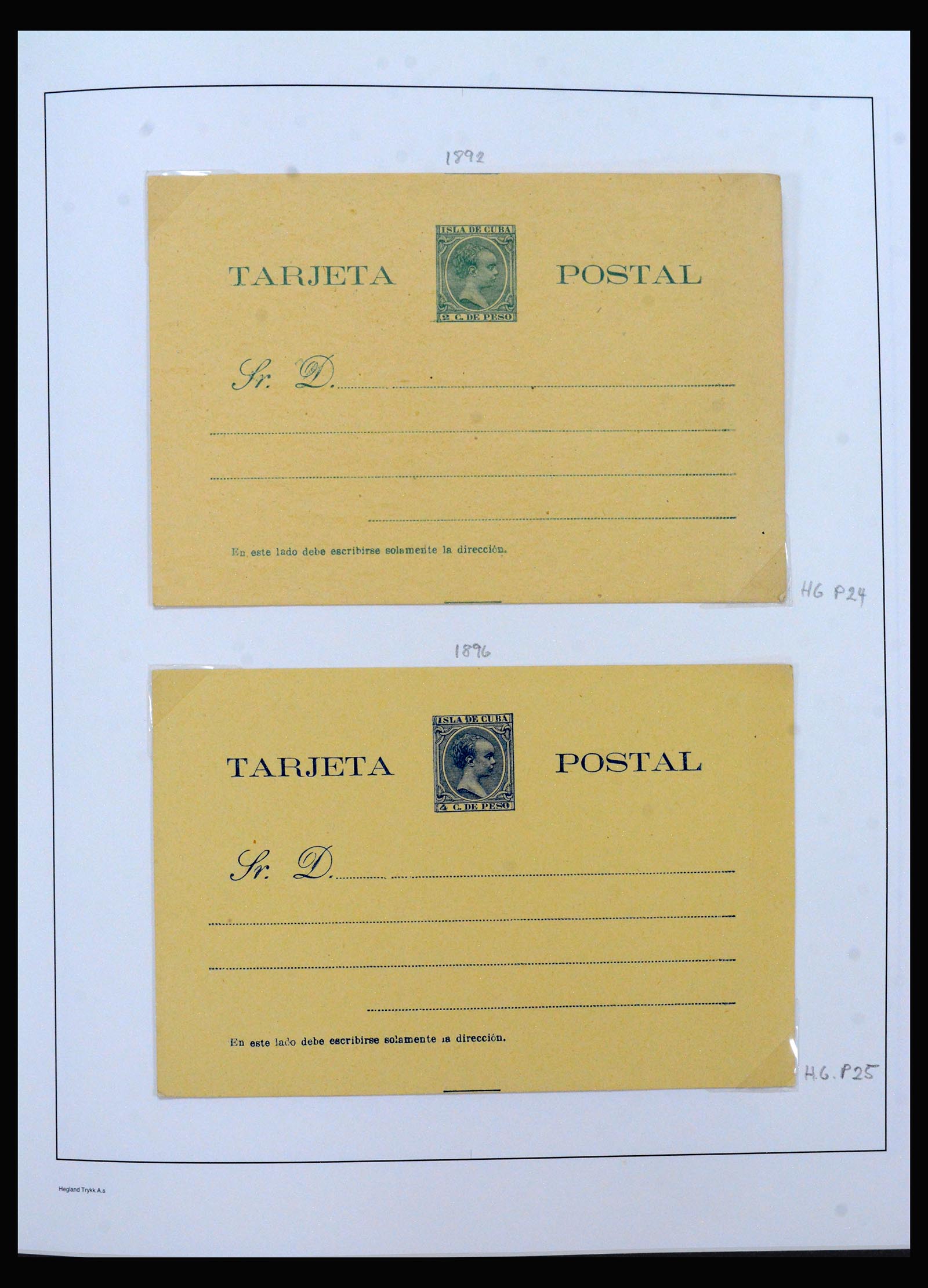 40382 0005 - Postzegel verzameling 40382 Cuba 1873-1960.