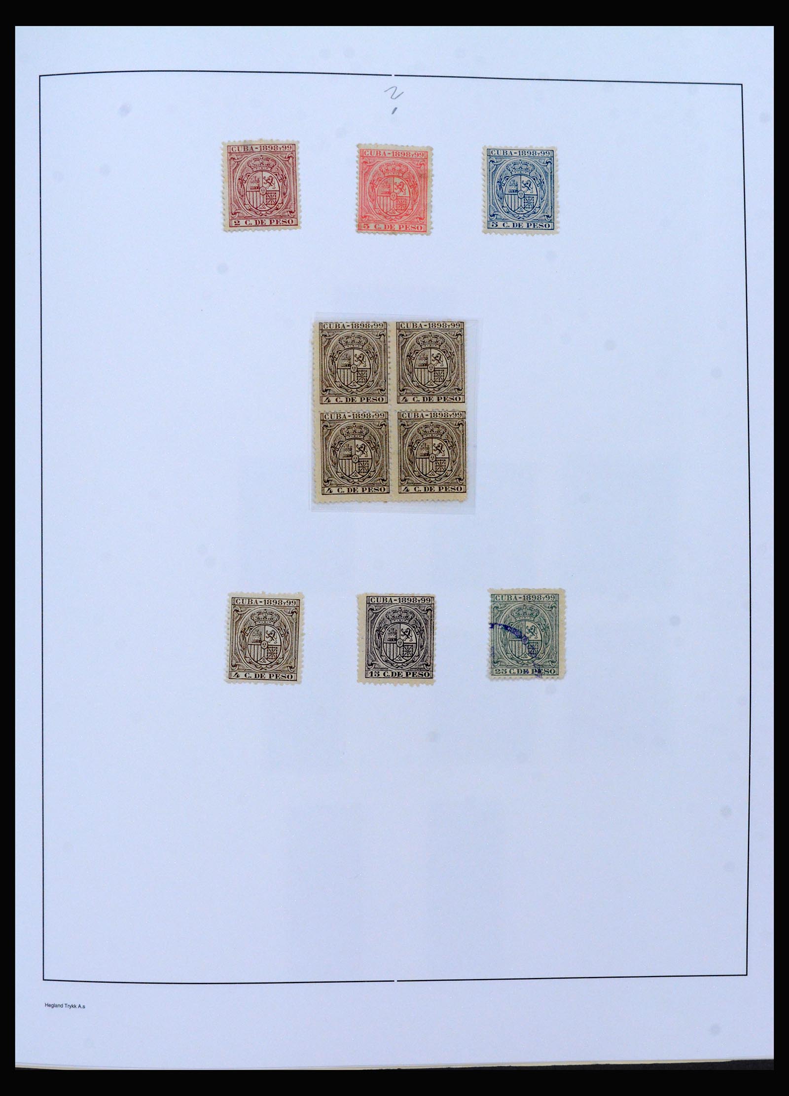 40382 0014 - Postzegel verzameling 40382 Cuba 1873-1960.