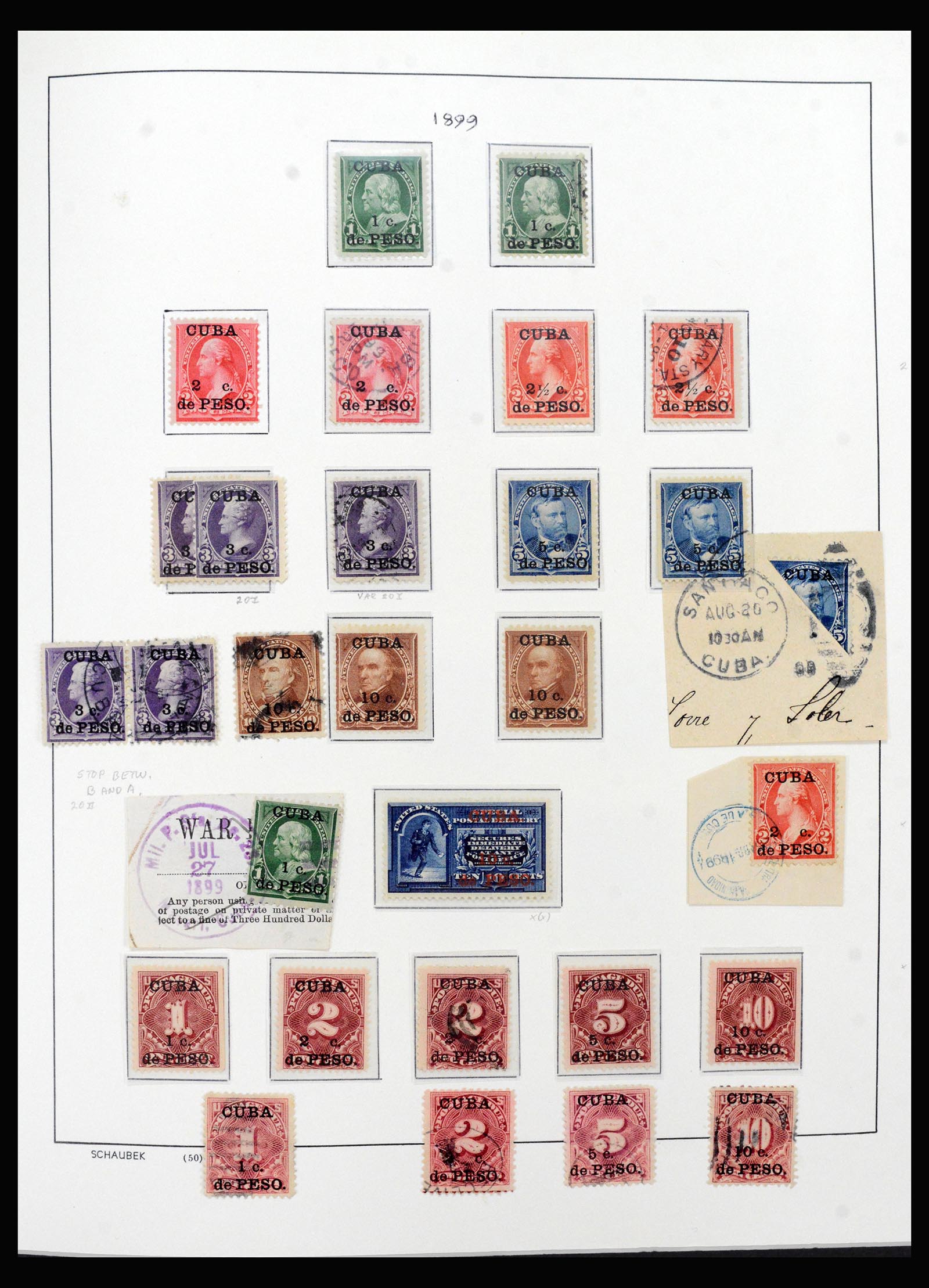 40382 0017 - Postzegel verzameling 40382 Cuba 1873-1960.