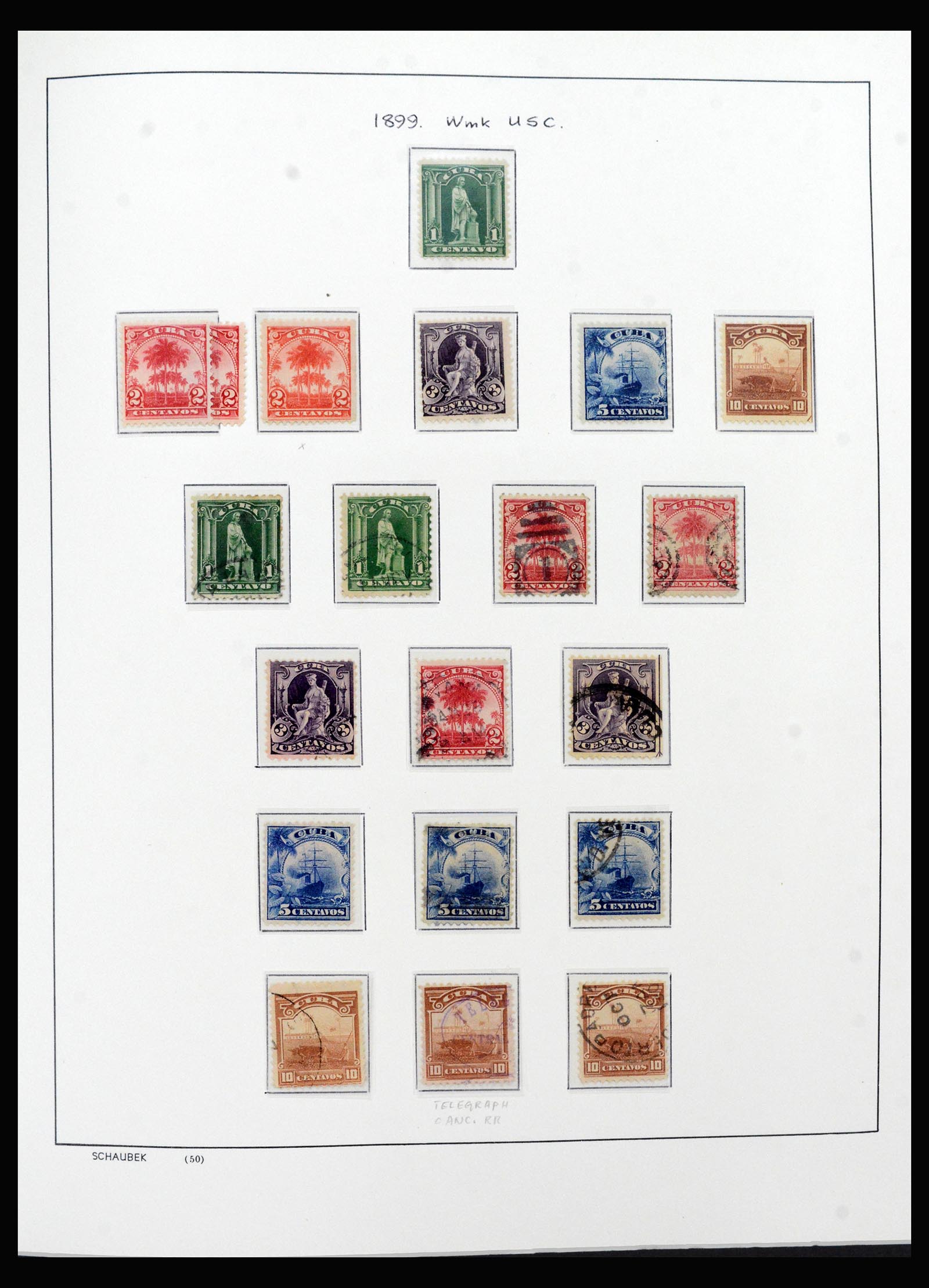40382 0018 - Postzegel verzameling 40382 Cuba 1873-1960.