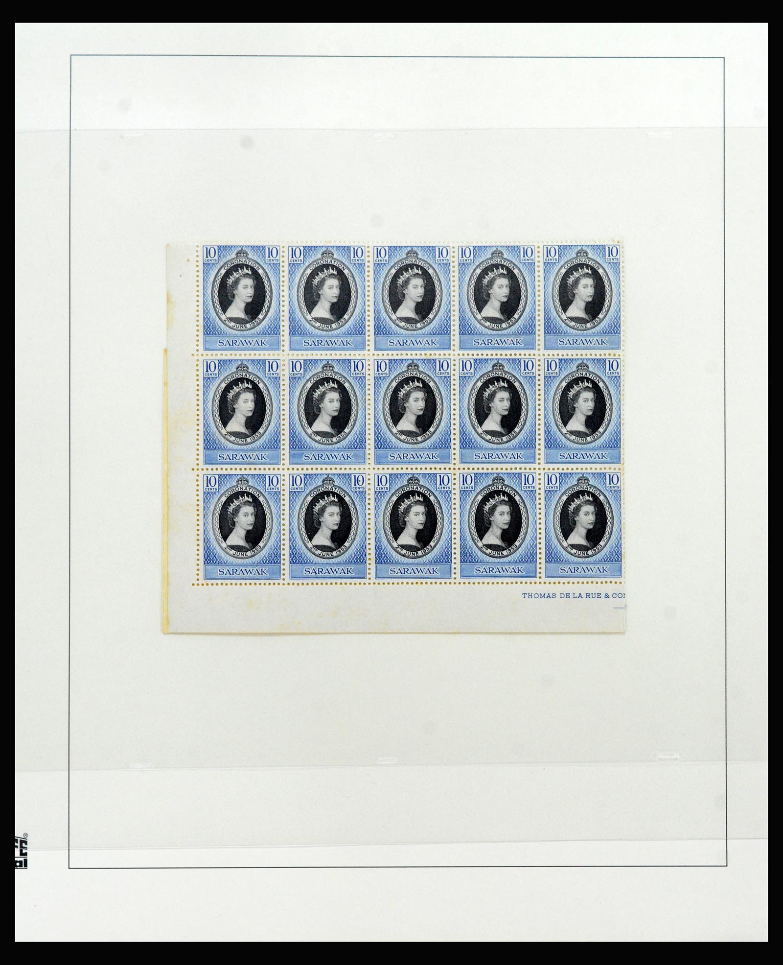 40384 0015 - Postzegel verzameling 40384 Sarawak 1869-1950.