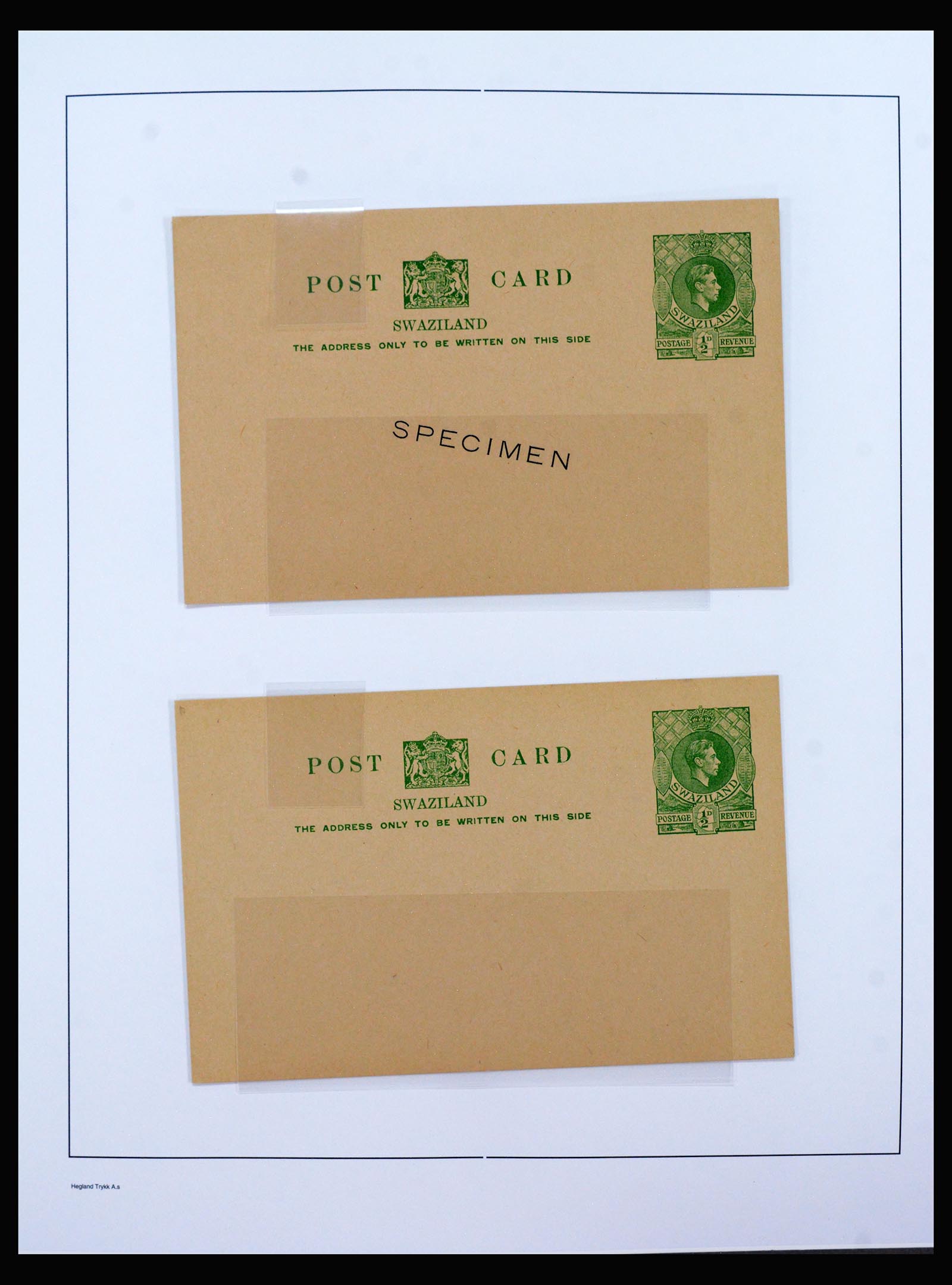 40387 0012 - Postzegel verzameling 40387 Swaziland 1889-2008.