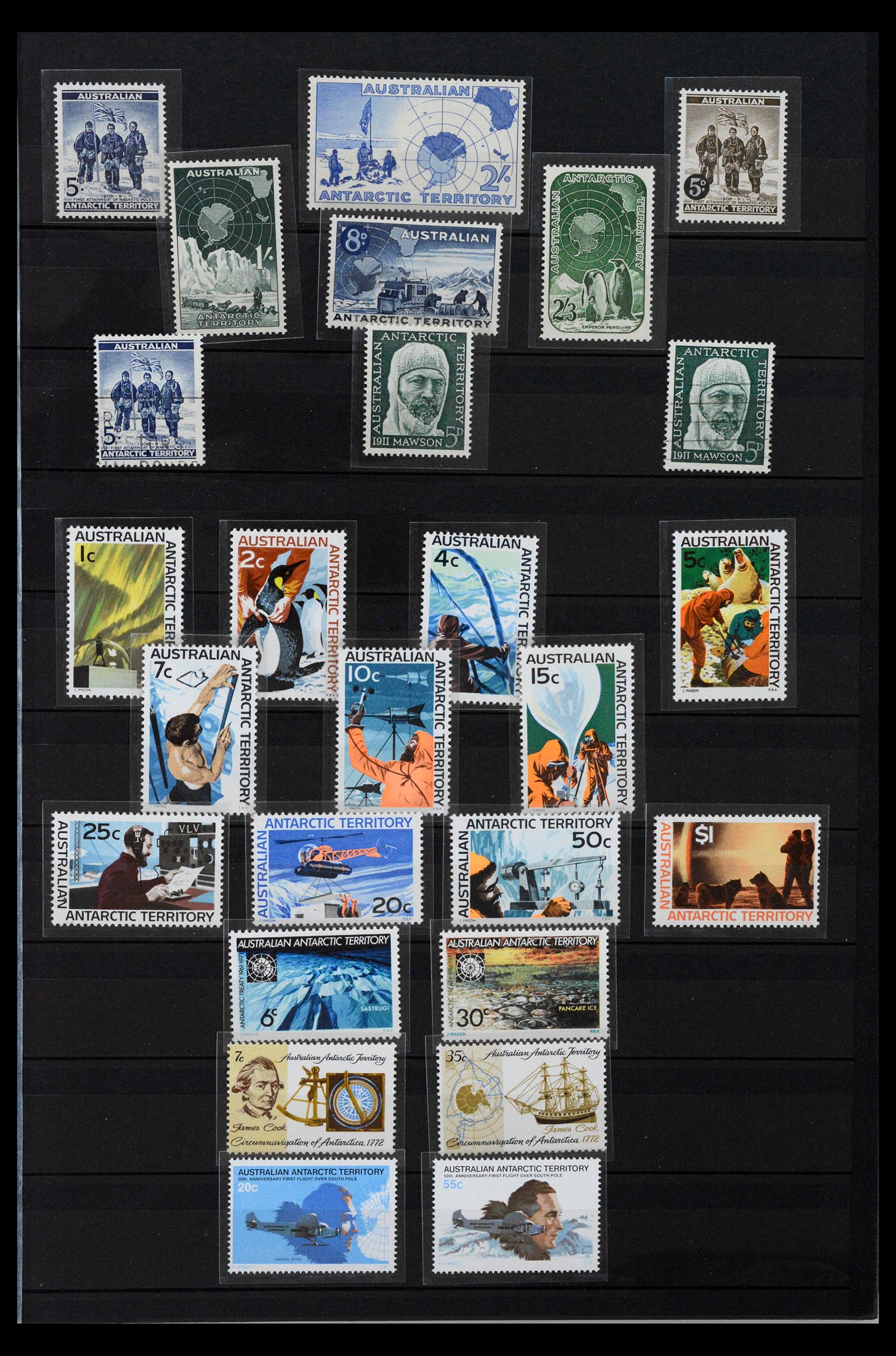 40388 0001 - Postzegel verzameling 40388 Australisch Antarctica 1958-2023!