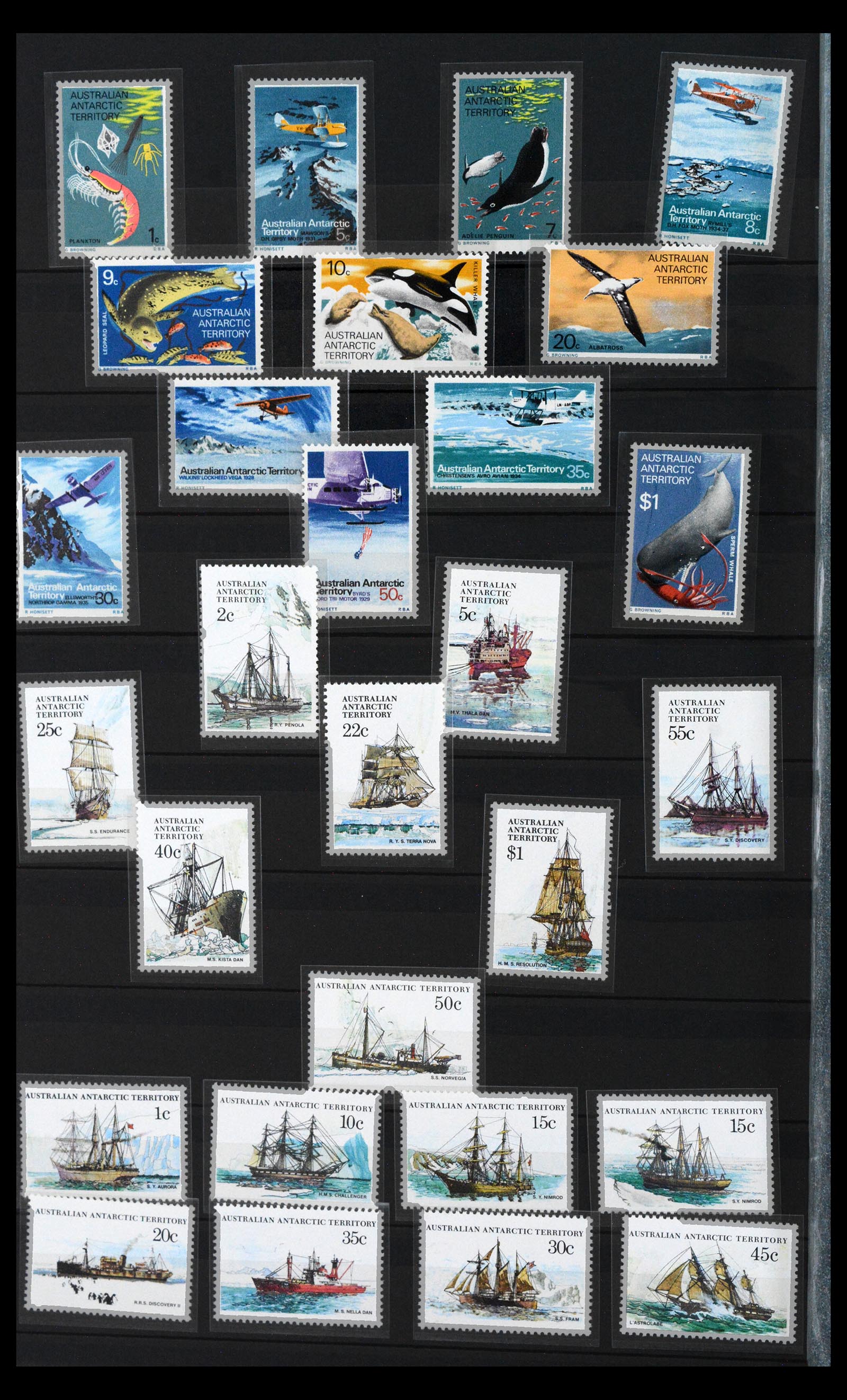 40388 0002 - Postzegel verzameling 40388 Australisch Antarctica 1958-2023!