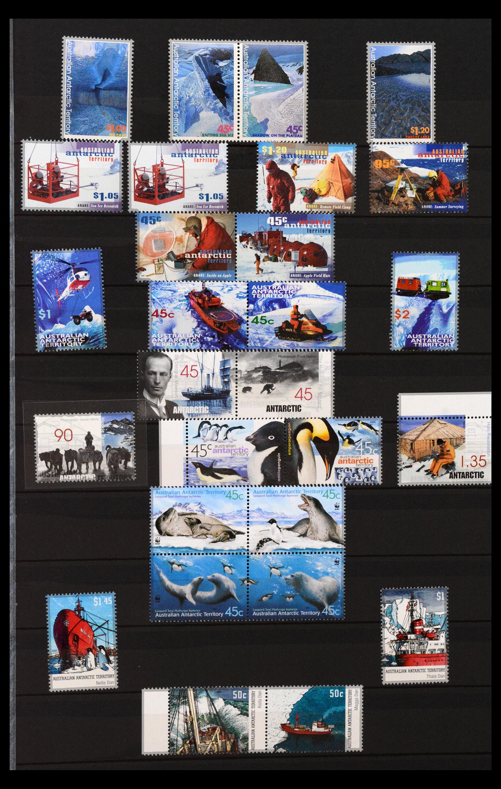 40388 0007 - Postzegel verzameling 40388 Australisch Antarctica 1958-2023!