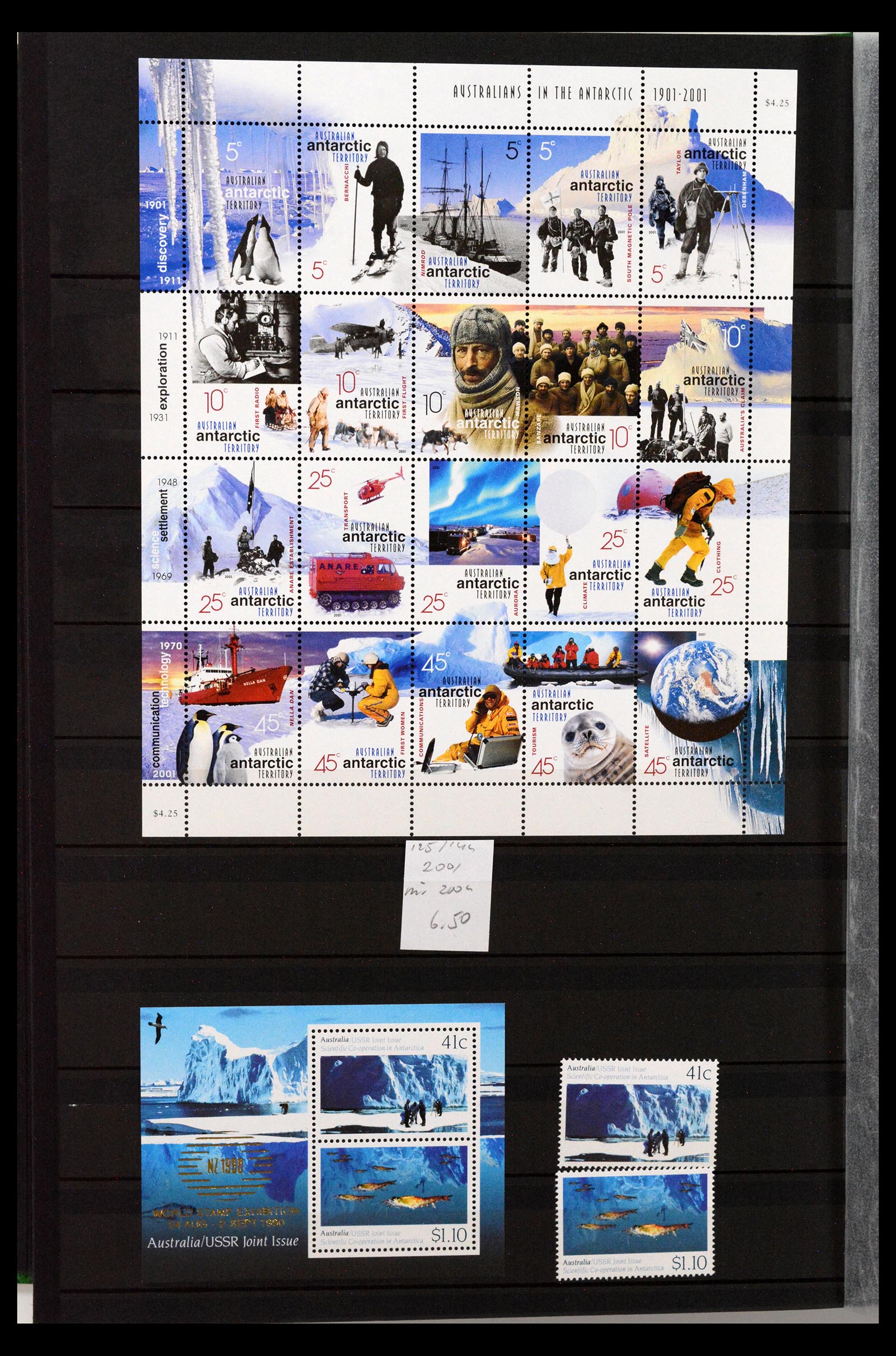40388 0008 - Postzegel verzameling 40388 Australisch Antarctica 1958-2023!
