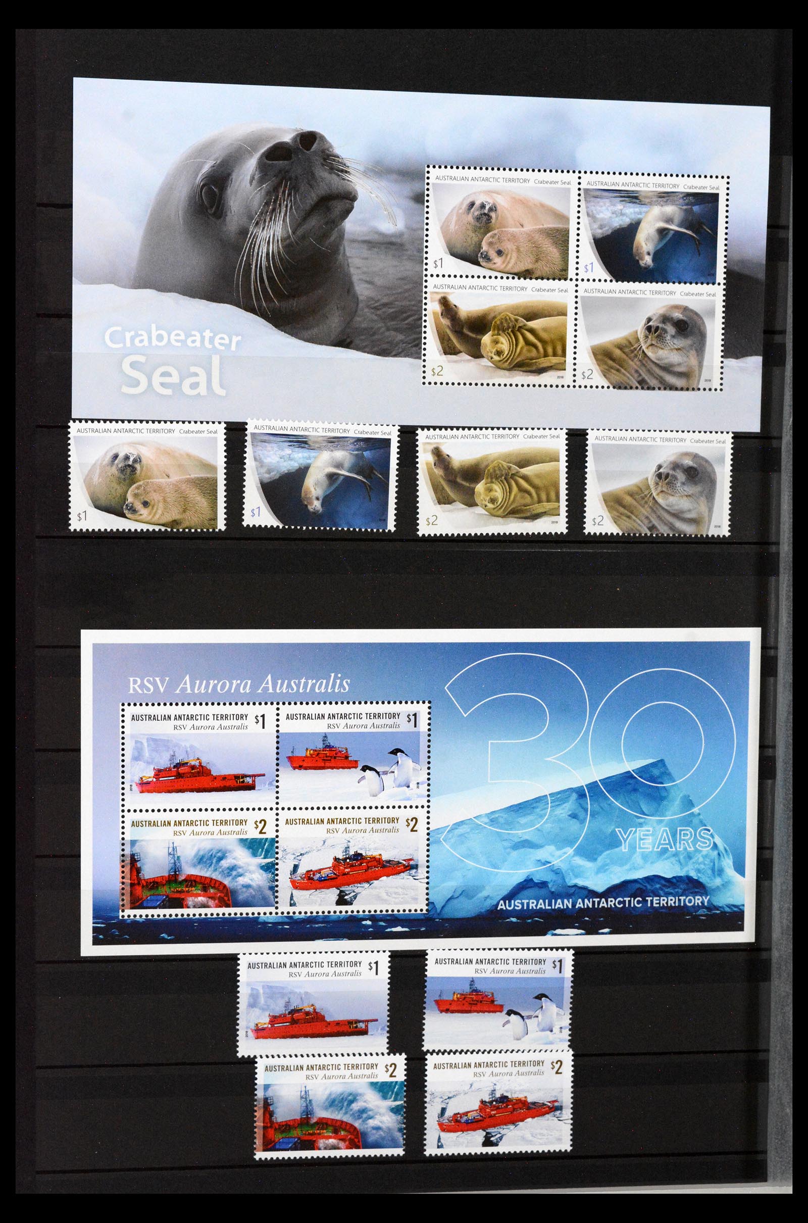 40388 0020 - Postzegel verzameling 40388 Australisch Antarctica 1958-2023!