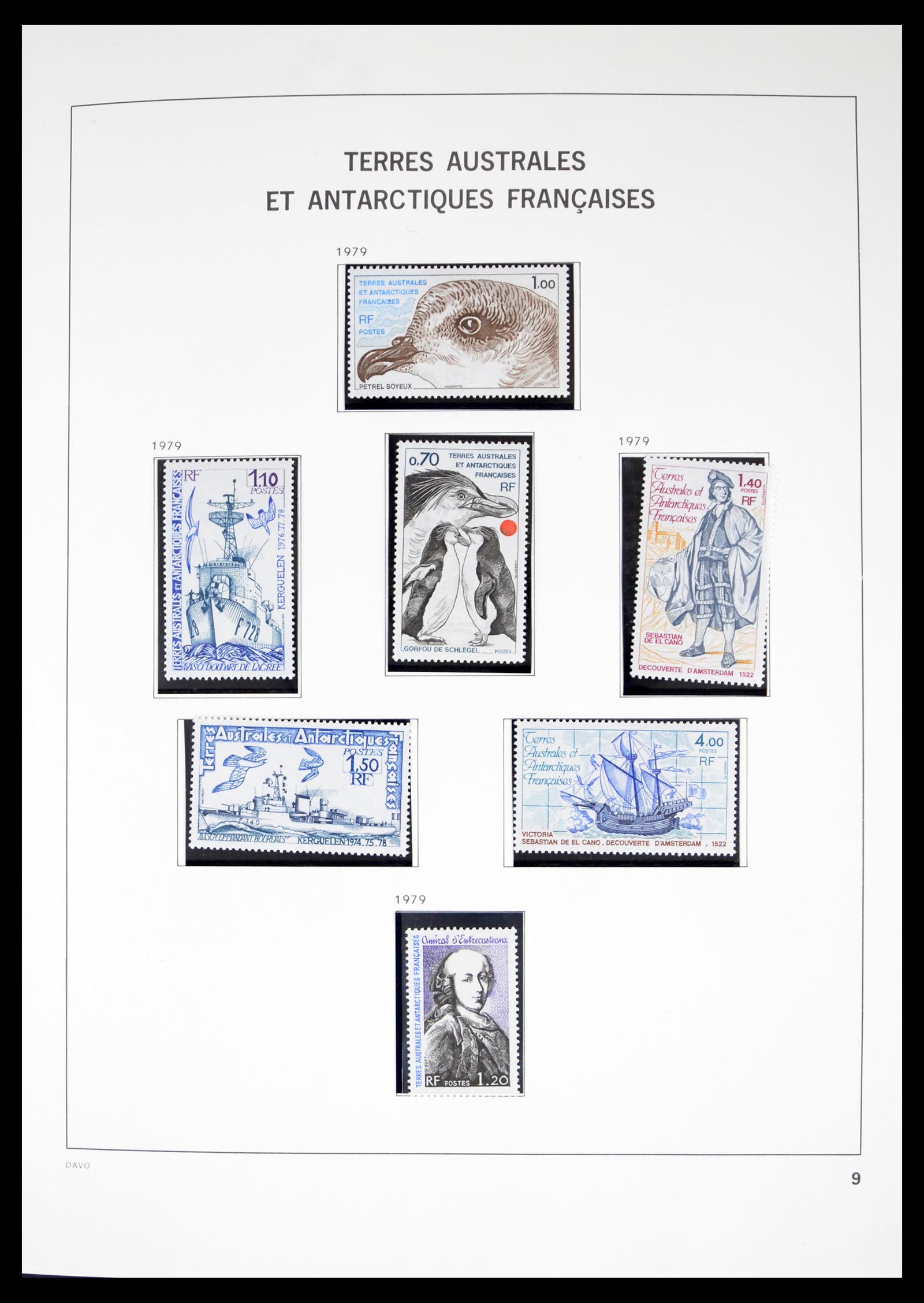 40389 0009 - Stamp collection 40389 French Antarctica 1955-2023!