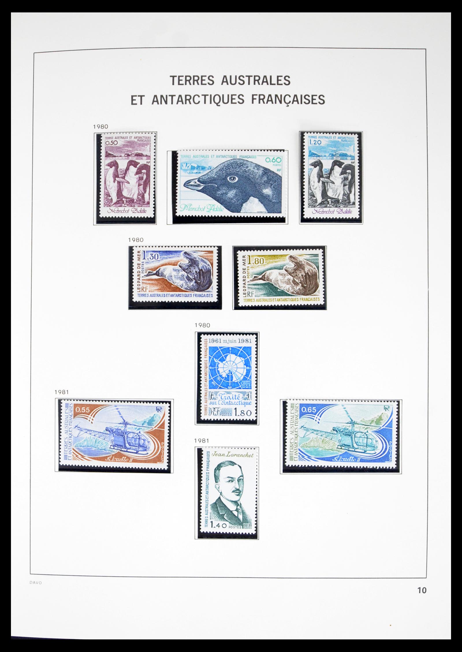 40389 0010 - Stamp collection 40389 French Antarctica 1955-2023!