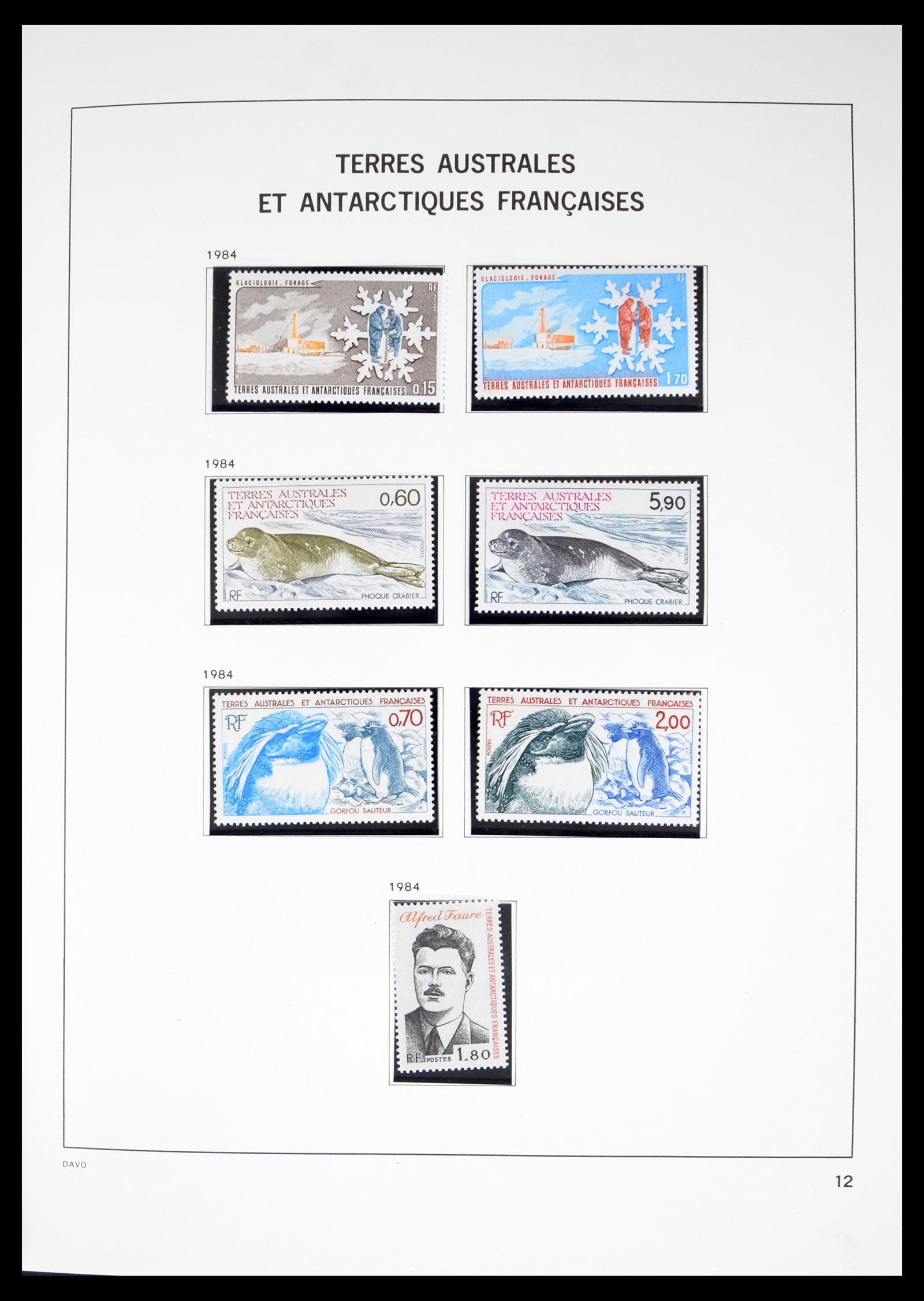 40389 0012 - Stamp collection 40389 French Antarctica 1955-2023!