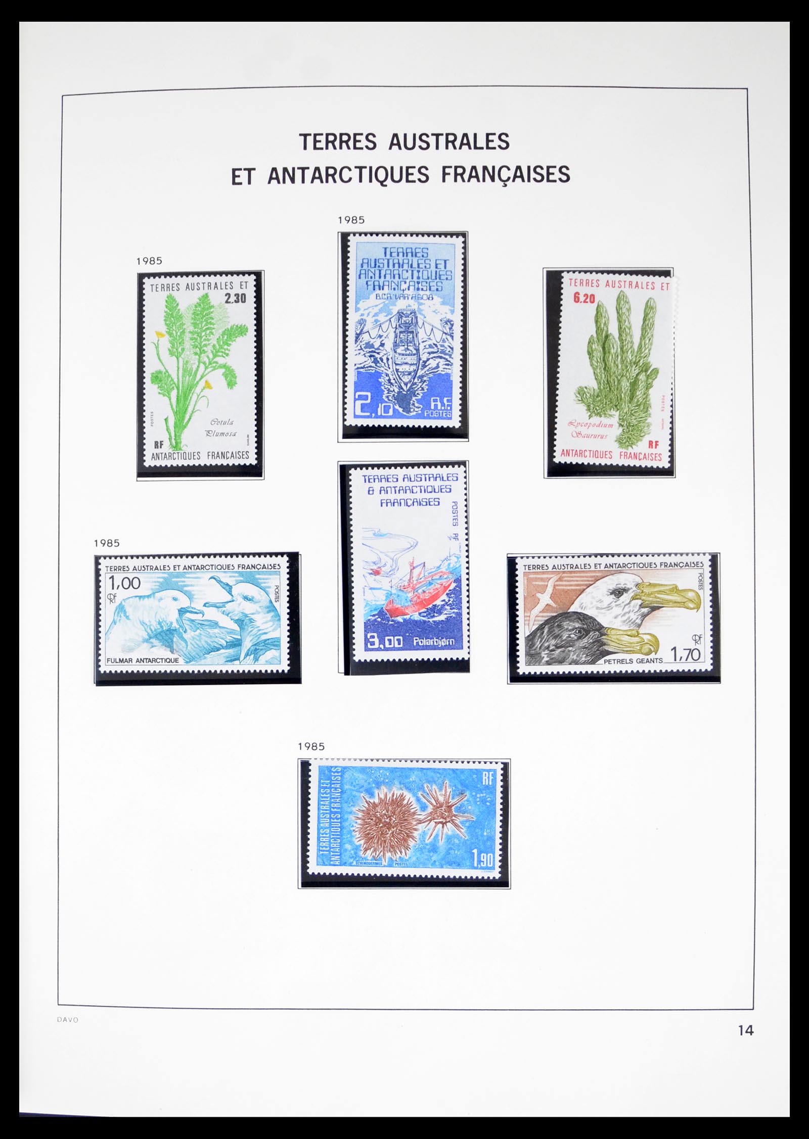 40389 0014 - Stamp collection 40389 French Antarctica 1955-2023!