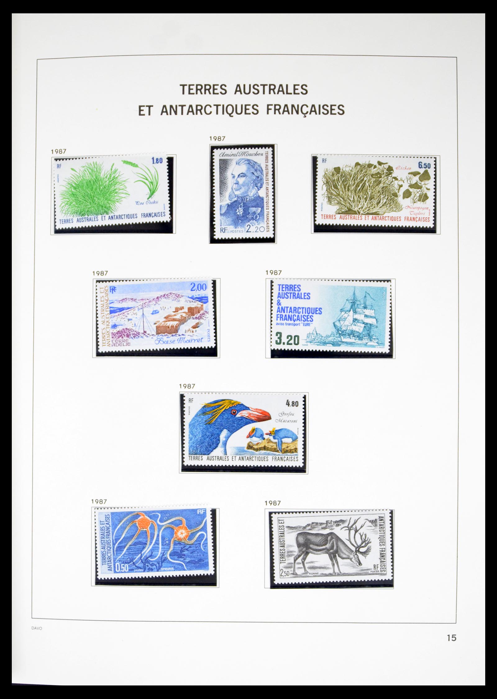 40389 0015 - Stamp collection 40389 French Antarctica 1955-2023!