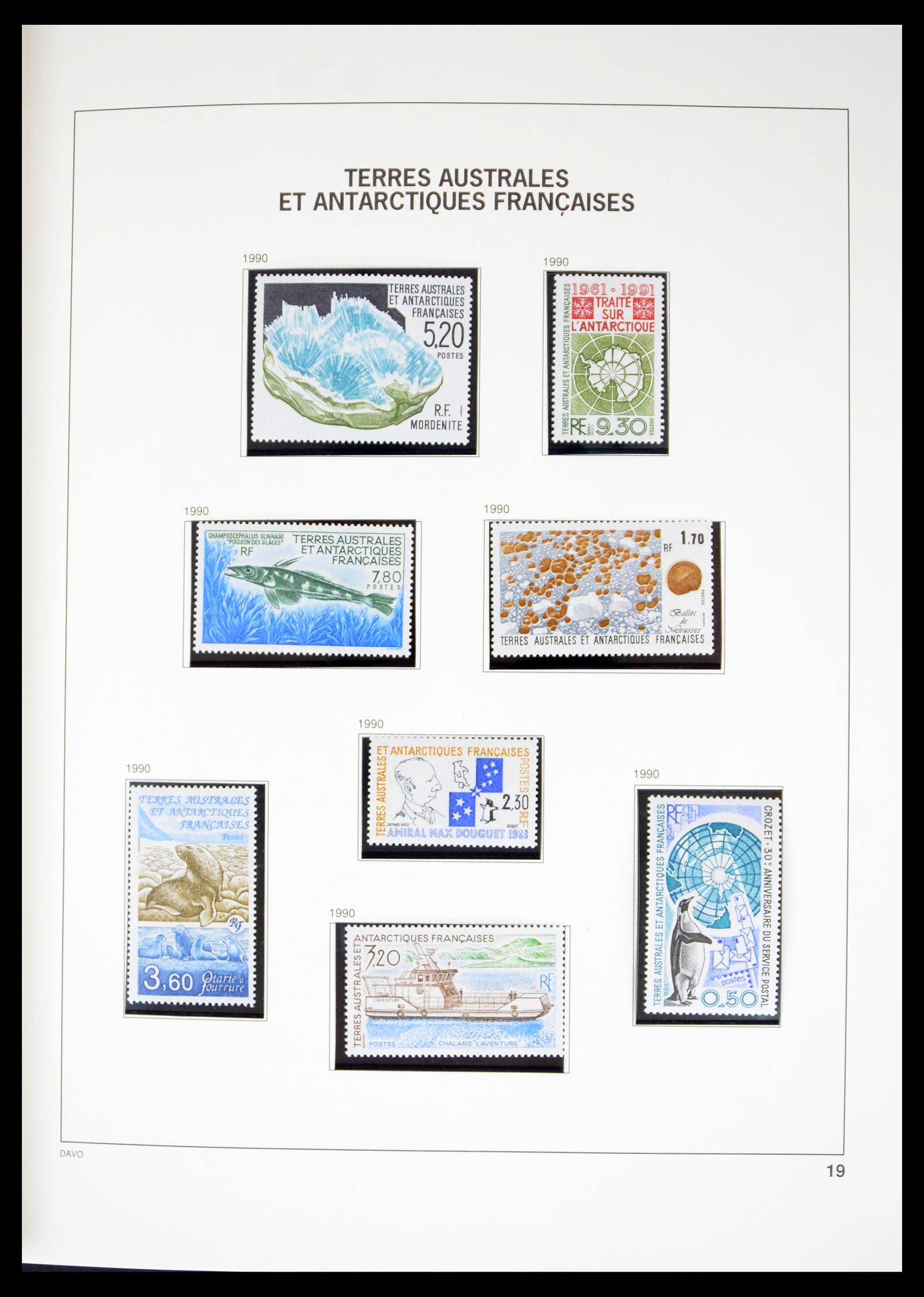 40389 0019 - Stamp collection 40389 French Antarctica 1955-2023!
