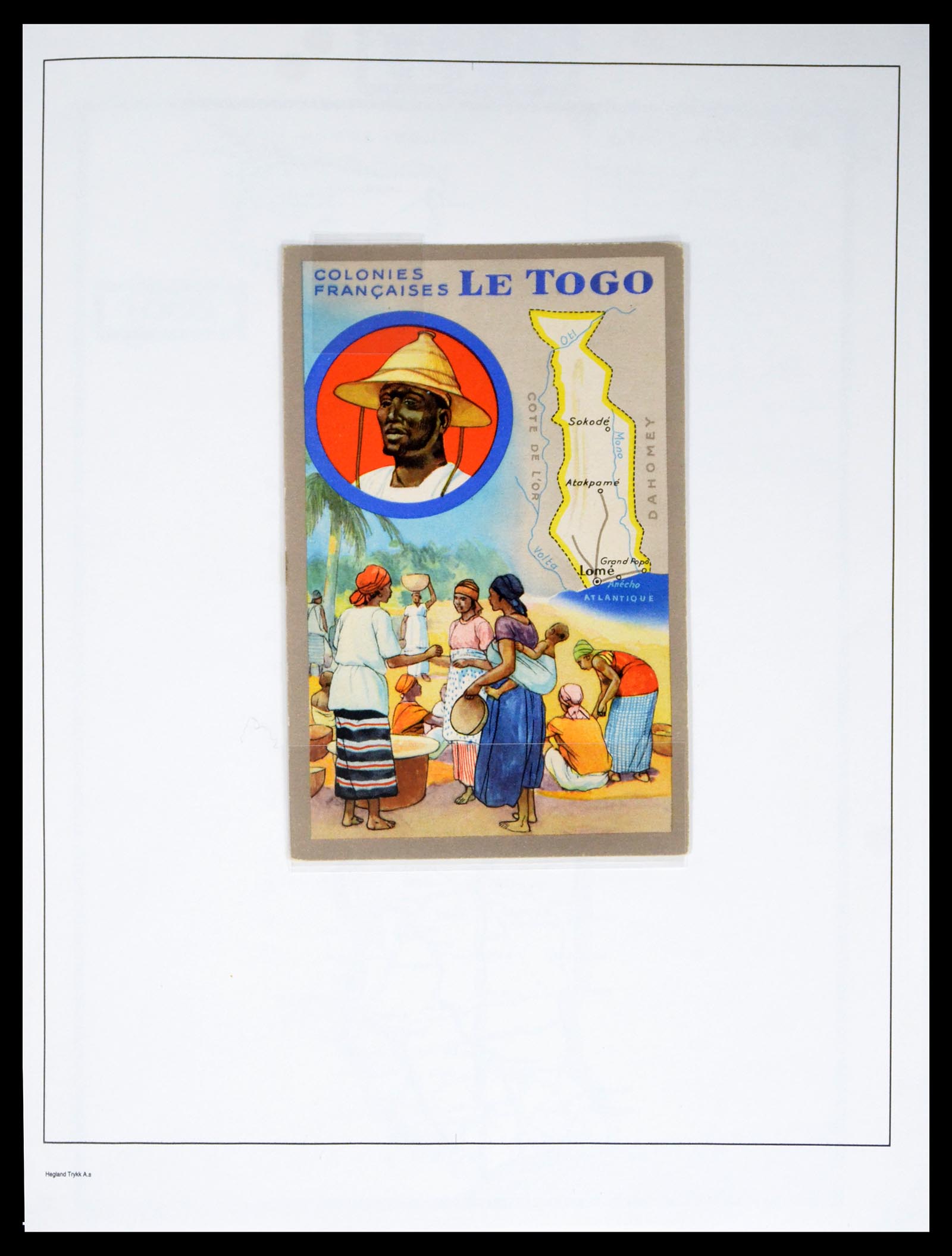40391 0001 - Postzegel verzameling 40391 Togo 1914-2006.
