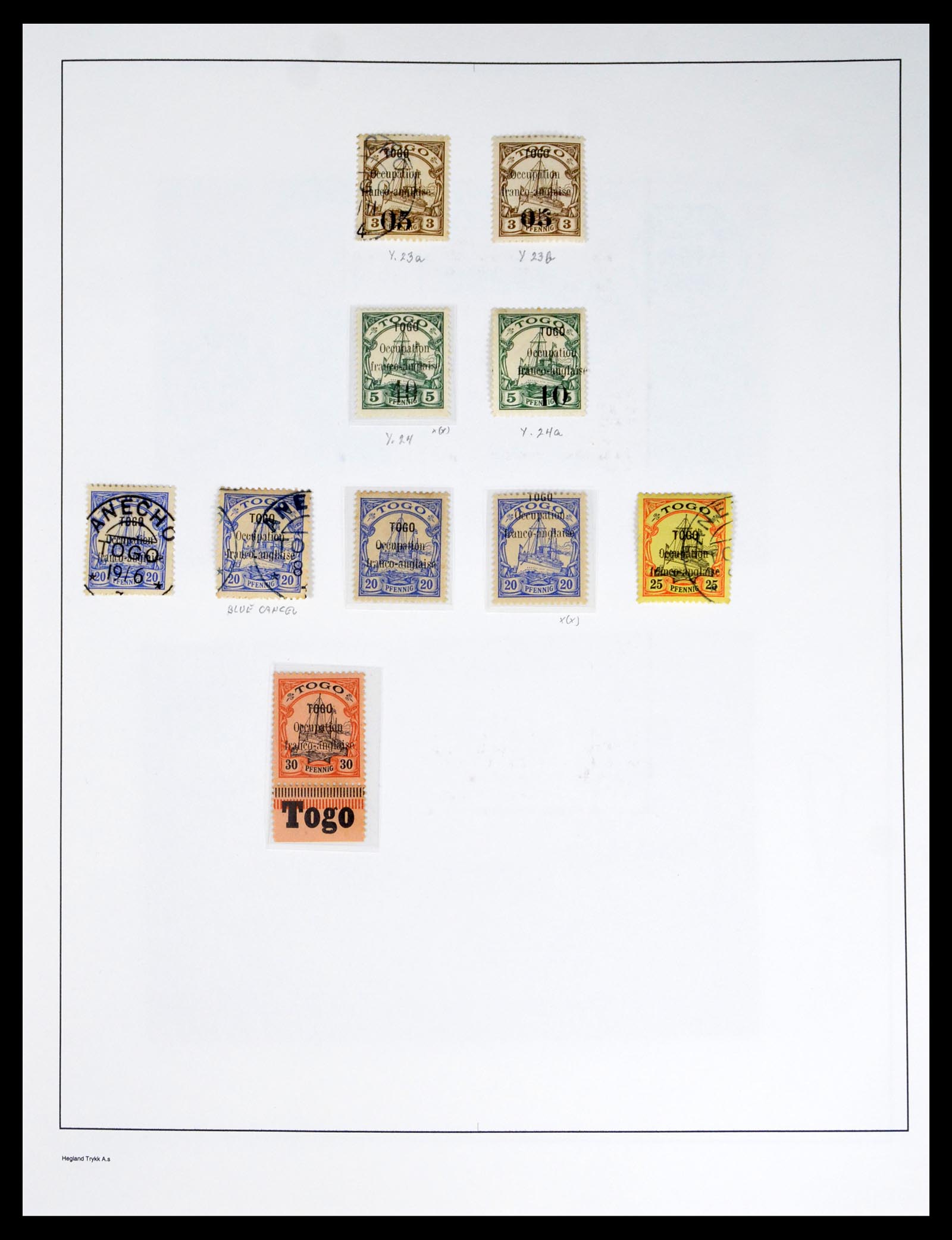40391 0002 - Postzegel verzameling 40391 Togo 1914-2006.