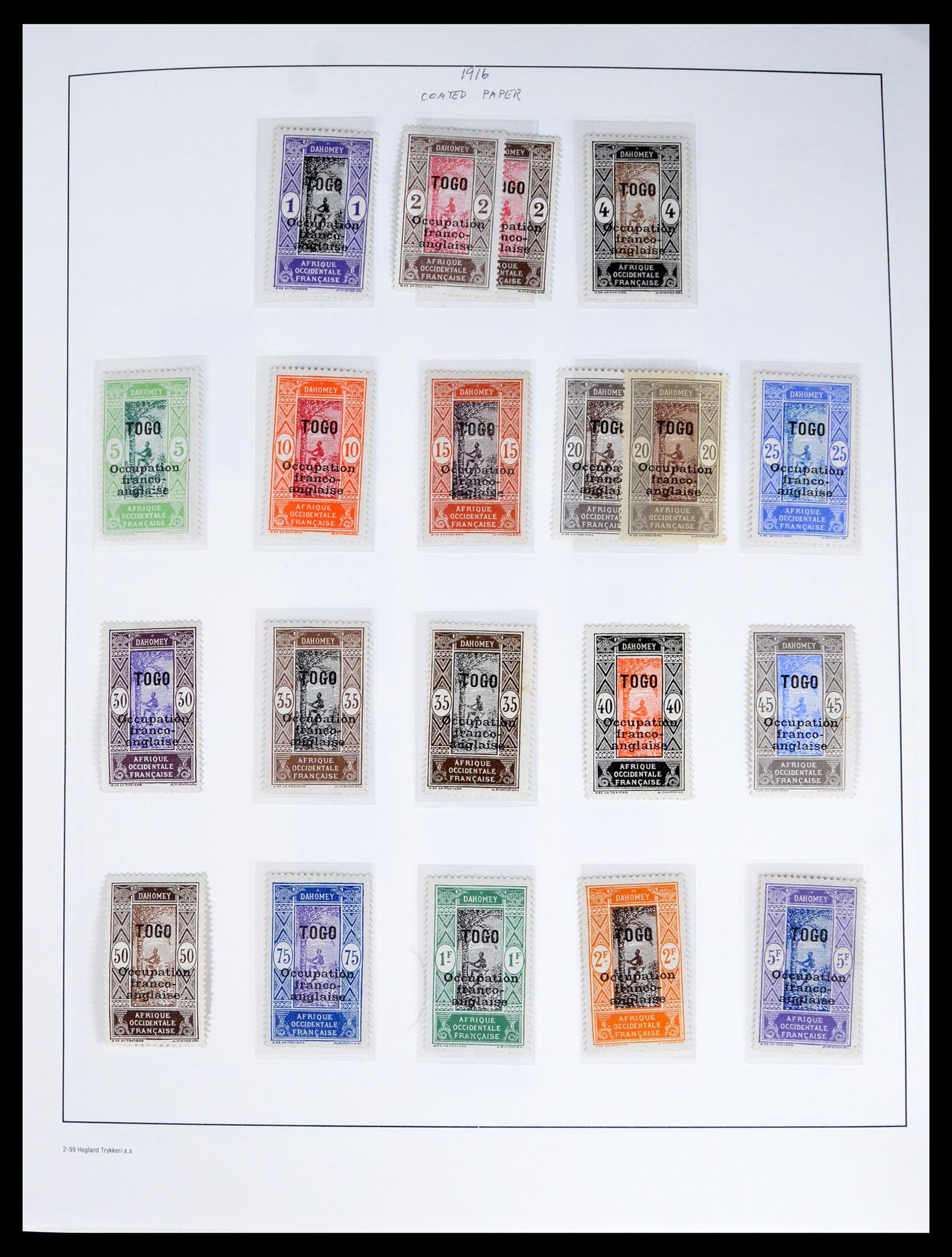 40391 0004 - Postzegel verzameling 40391 Togo 1914-2006.