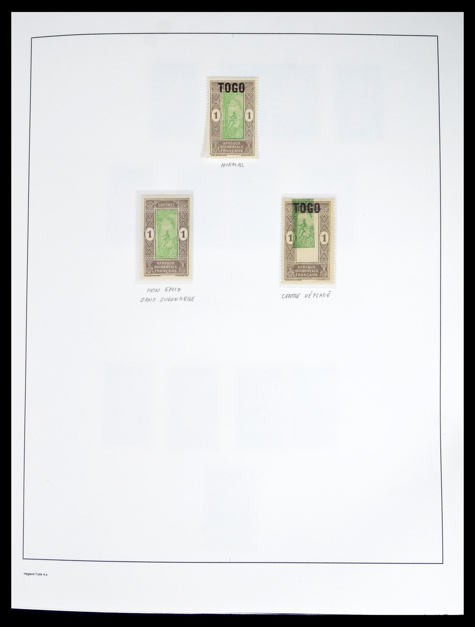 40391 0008 - Postzegel verzameling 40391 Togo 1914-2006.