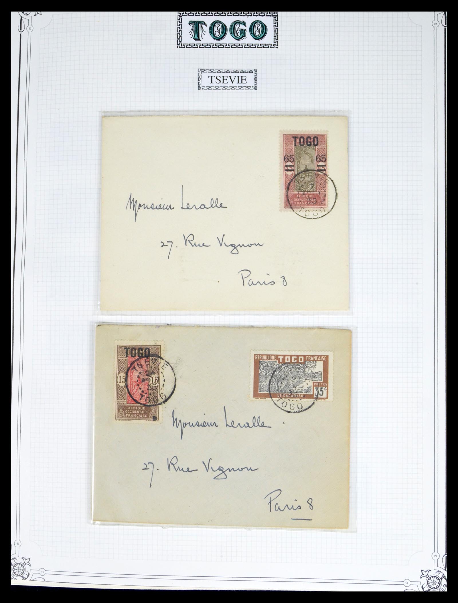 40391 0012 - Postzegel verzameling 40391 Togo 1914-2006.