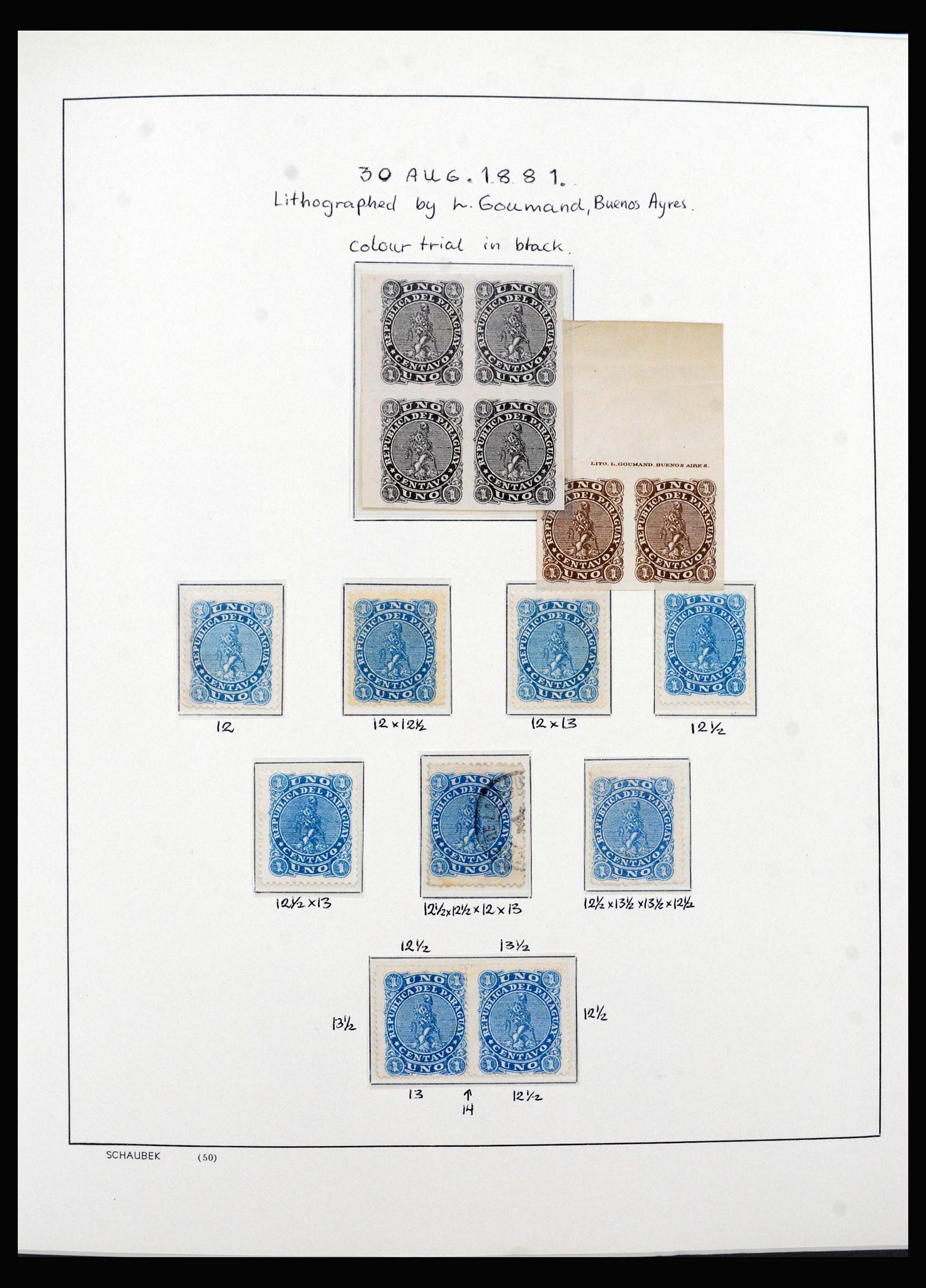 40393 0008 - Postzegel verzameling 40393 Paraguay 1870-2007.