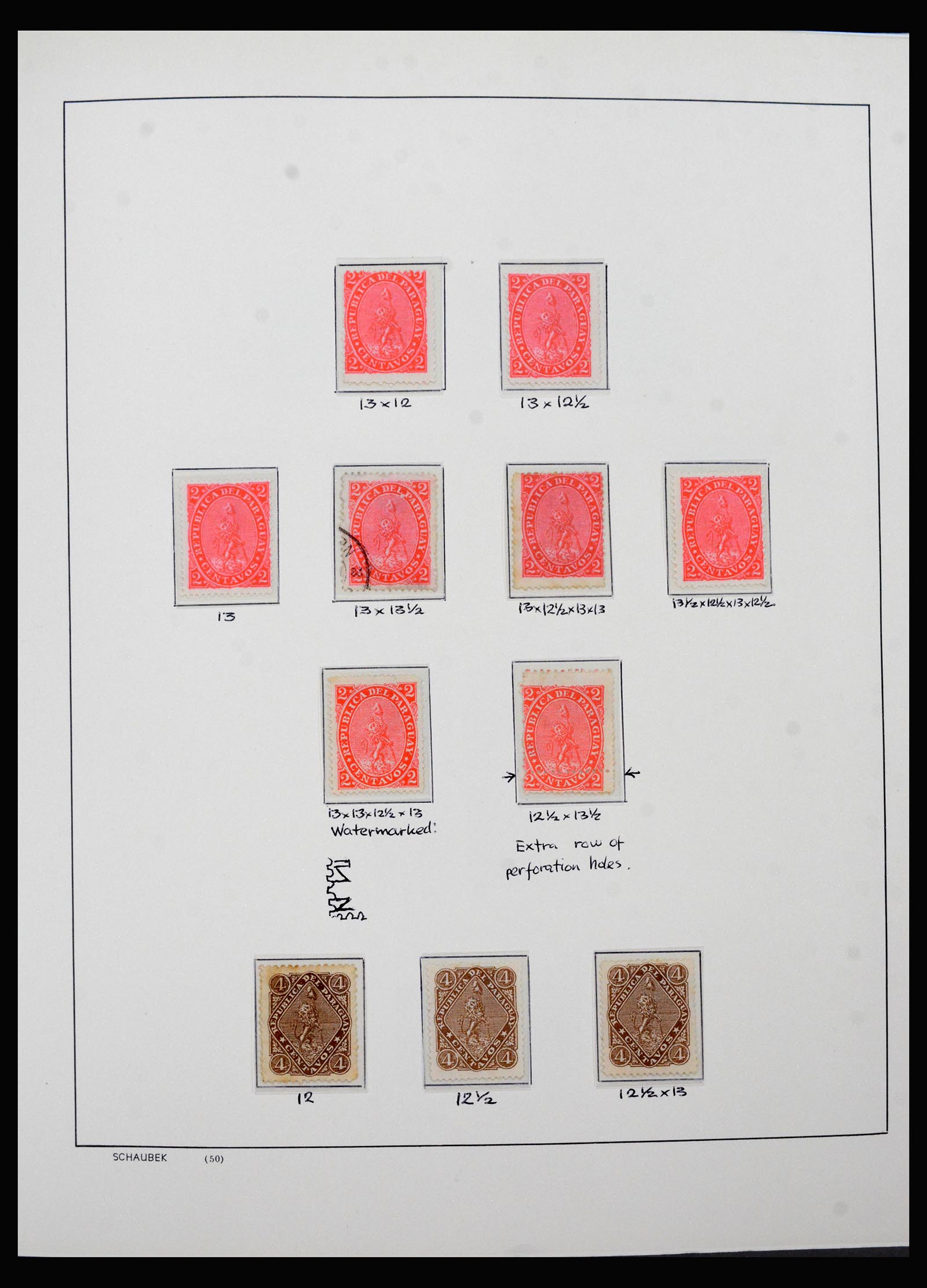 40393 0010 - Postzegel verzameling 40393 Paraguay 1870-2007.