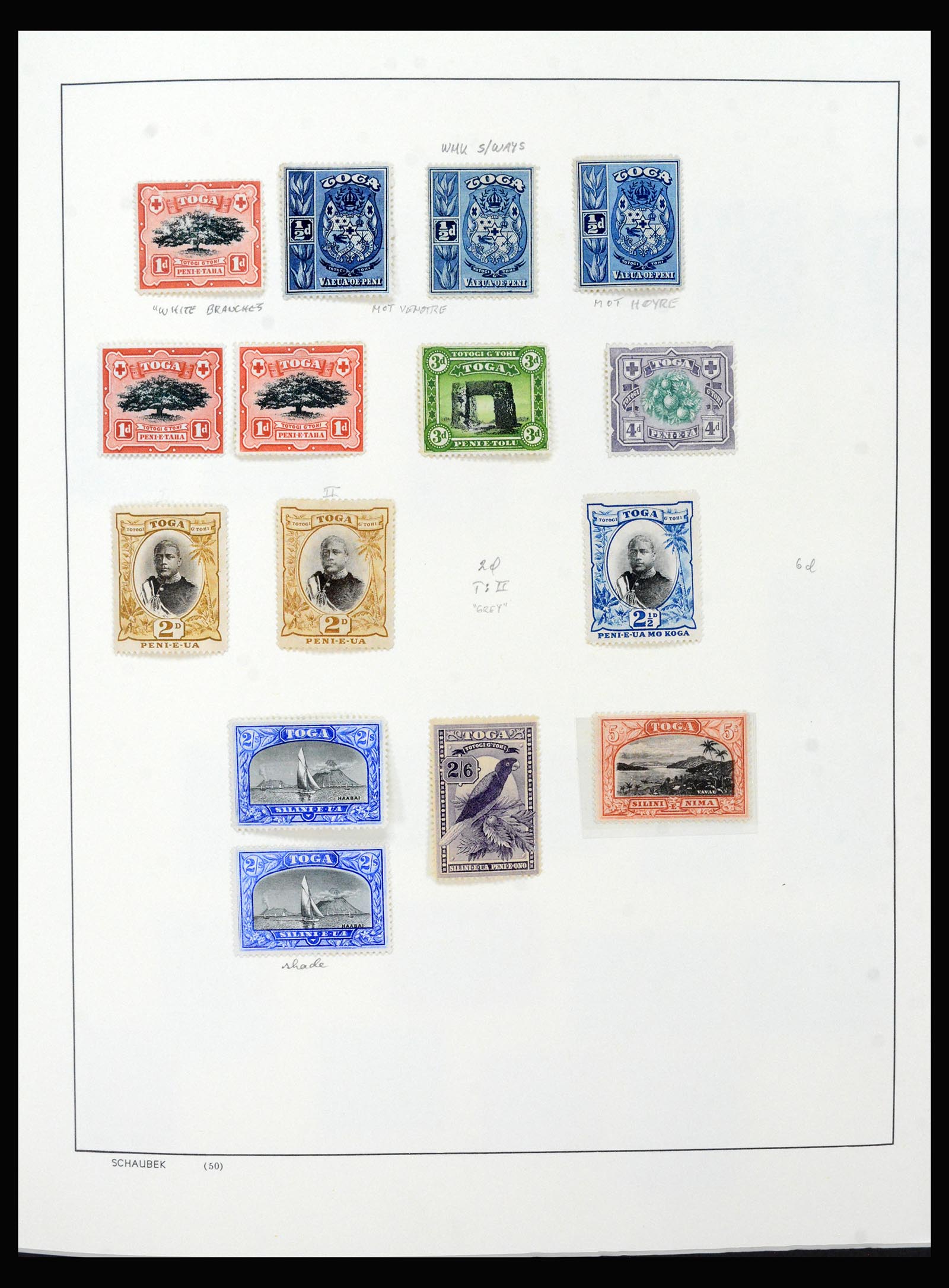 40394 0007 - Postzegel verzameling 40394 Tonga 1886-1999.