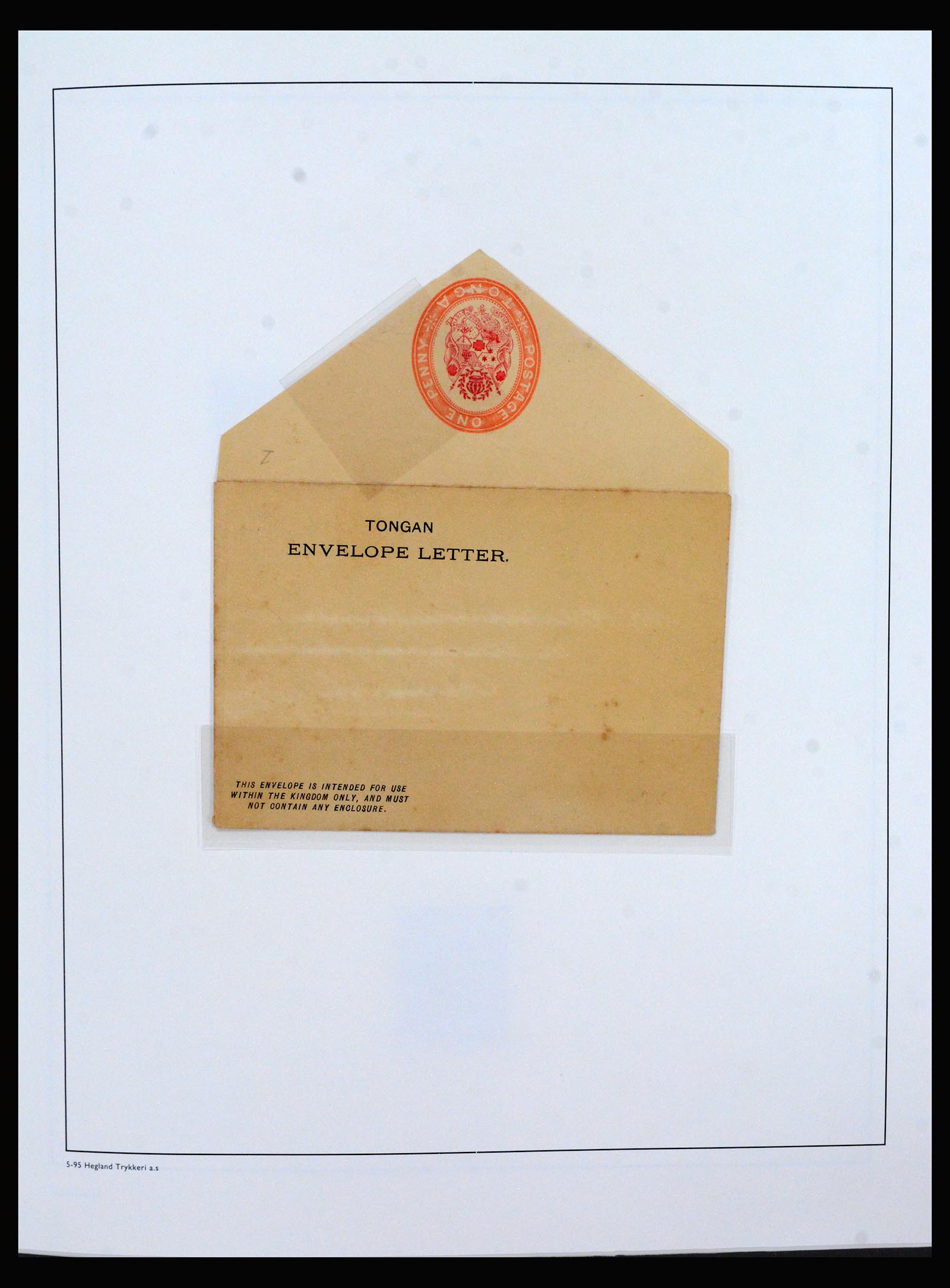 40394 0009 - Postzegel verzameling 40394 Tonga 1886-1999.