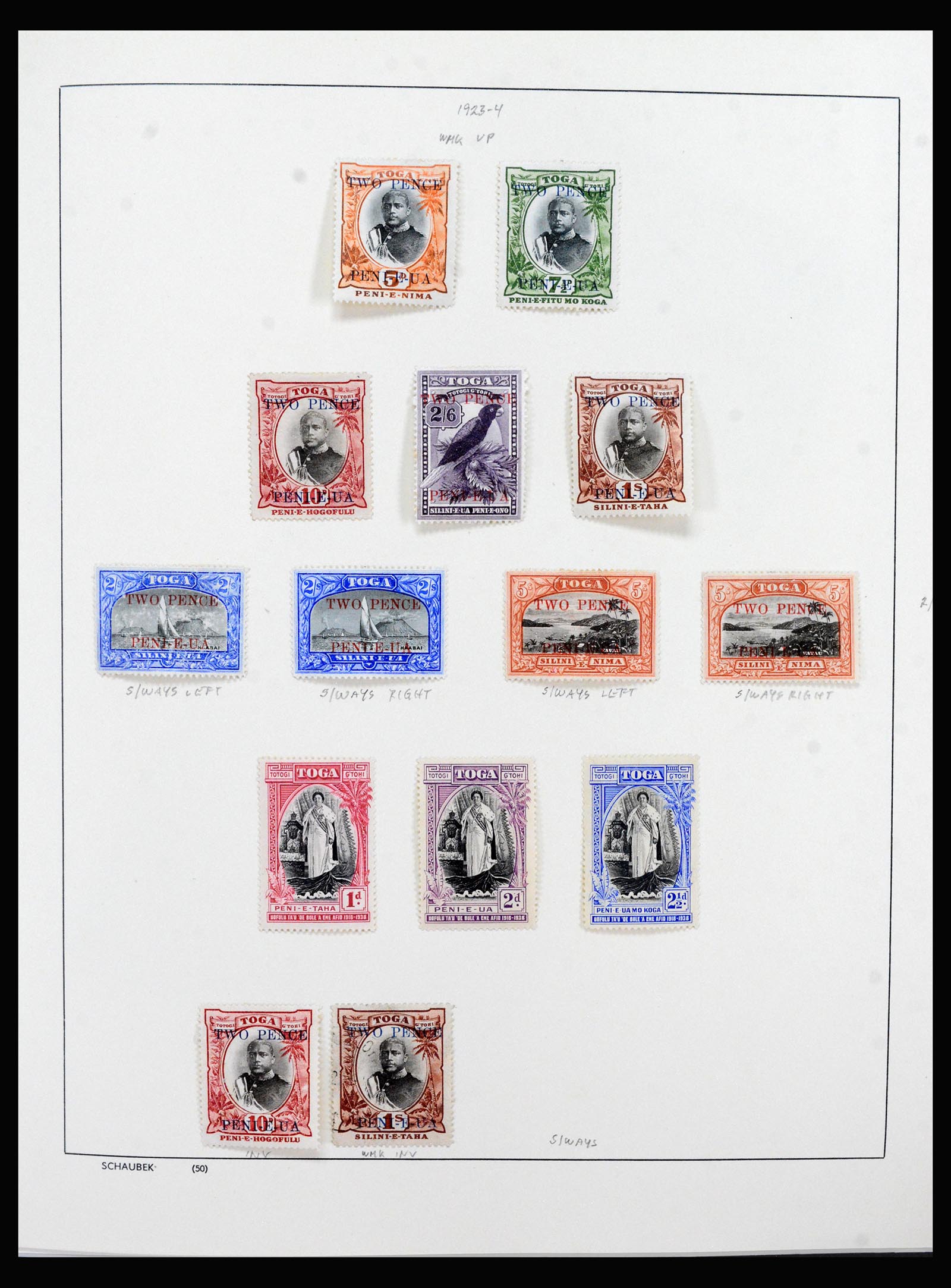 40394 0016 - Postzegel verzameling 40394 Tonga 1886-1999.