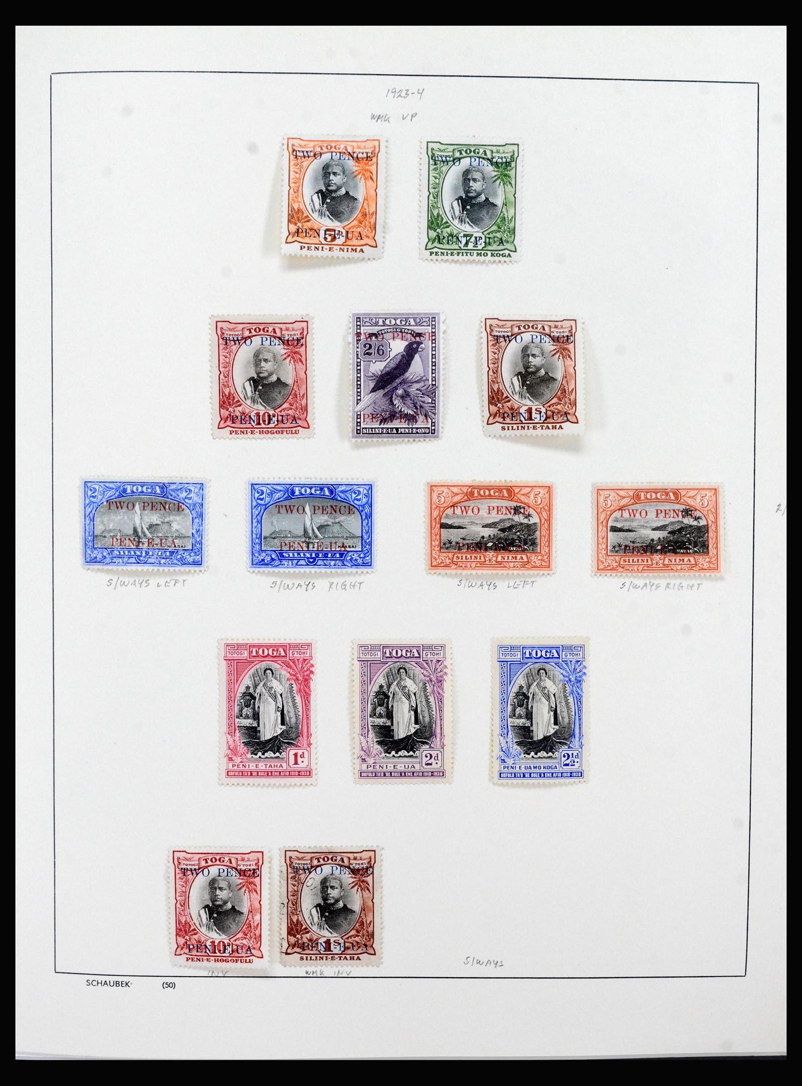 40394 0017 - Postzegel verzameling 40394 Tonga 1886-1999.