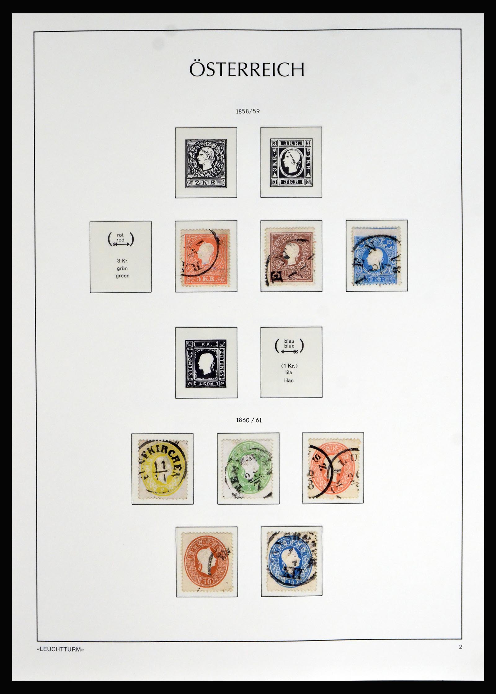 40396 0002 - Postzegel verzameling 40396 Oostenrijk 1850-2022!