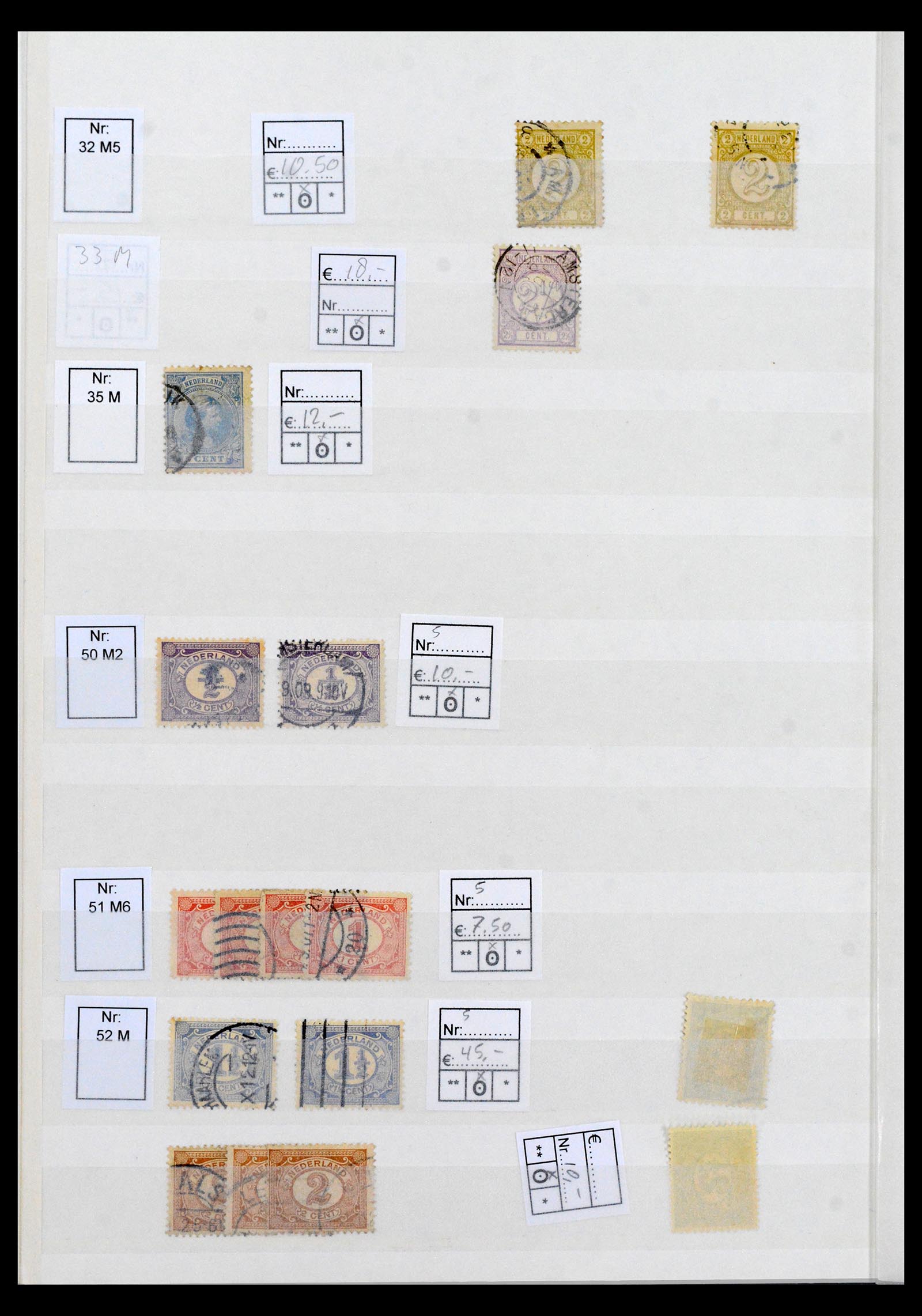 40397 0002 - Postzegel verzameling 40397 Nederland plaatfouten 1867-2007.