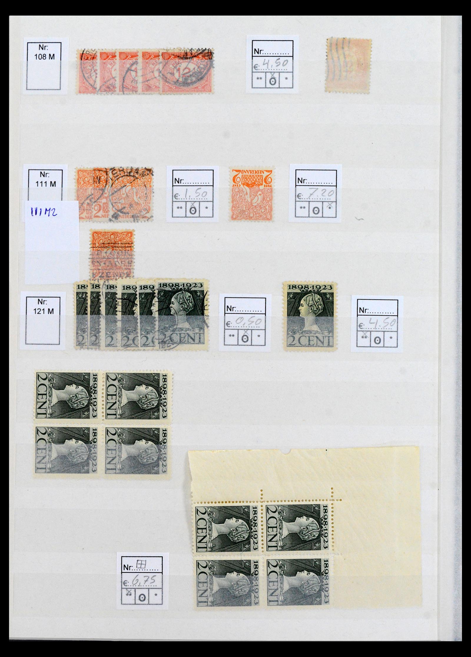 40397 0008 - Postzegel verzameling 40397 Nederland plaatfouten 1867-2007.
