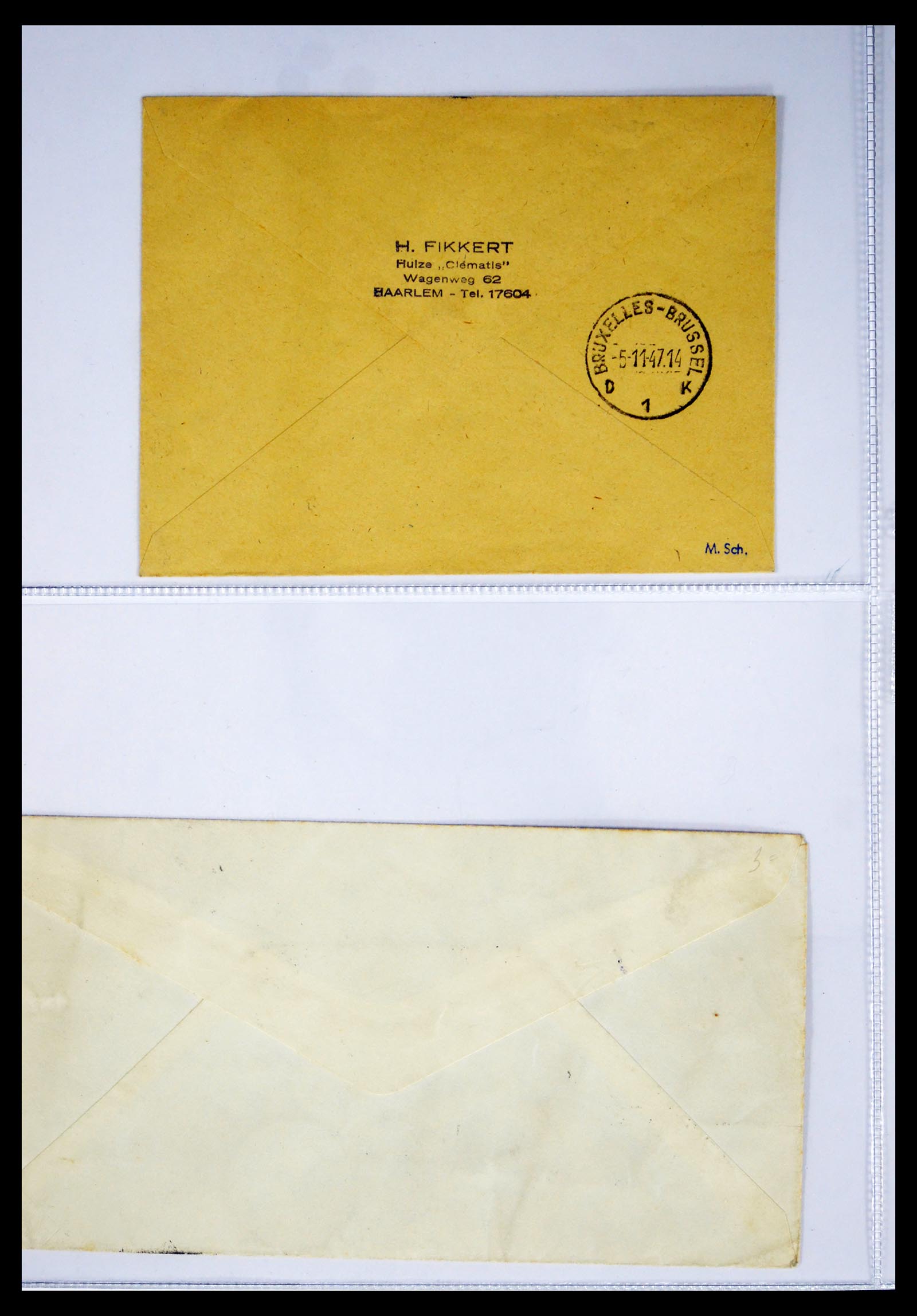 40399 0005 - Stamp collection 40399 Netherlands covers 1925-1960.